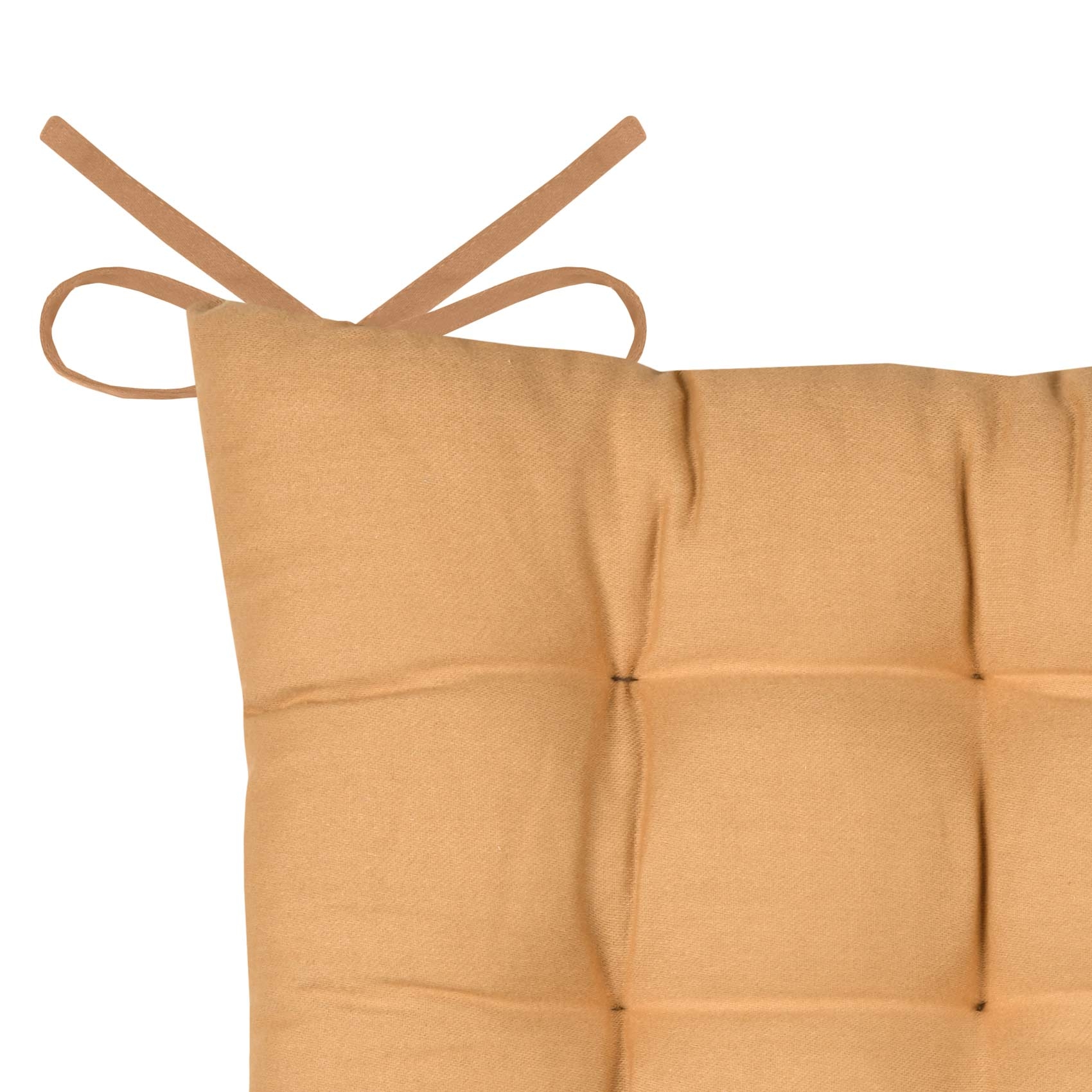 Galette de chaise unie et classique — vue 3
