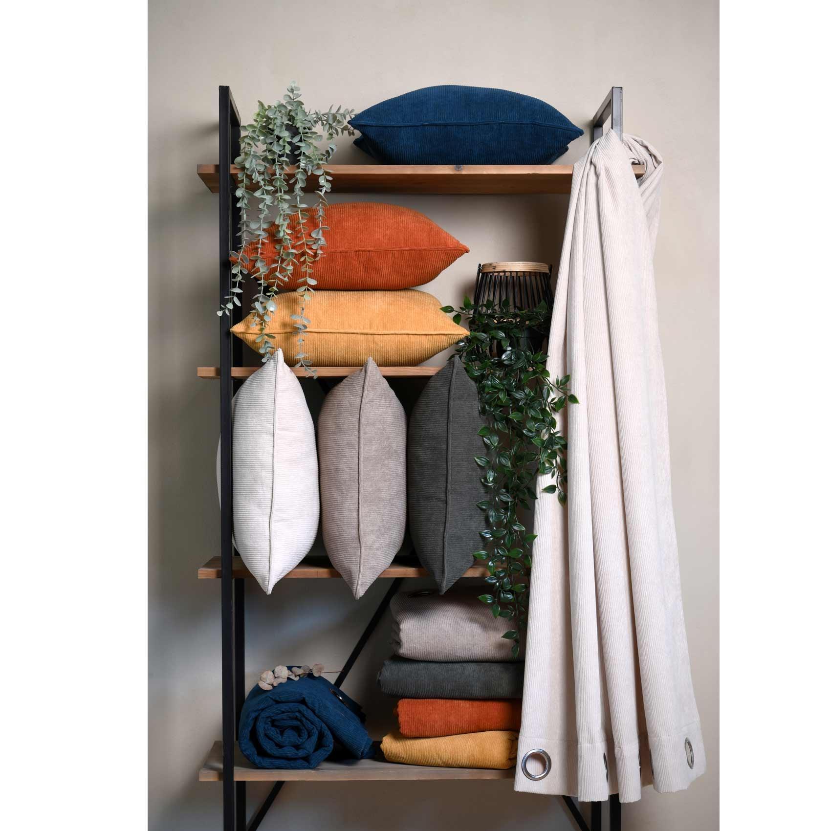 Rideau en velours côtelé — vue 5