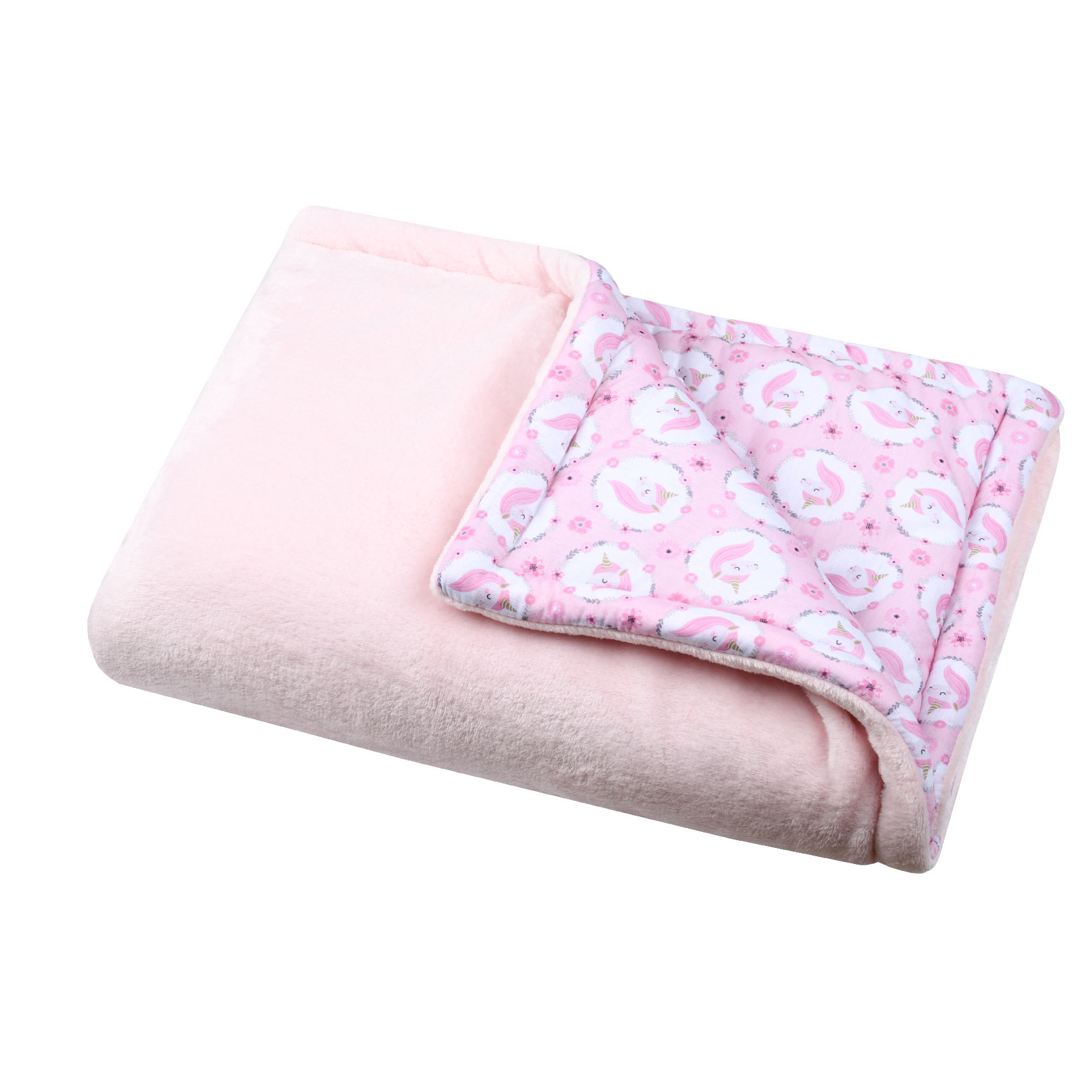 Couverture bifaces licorne