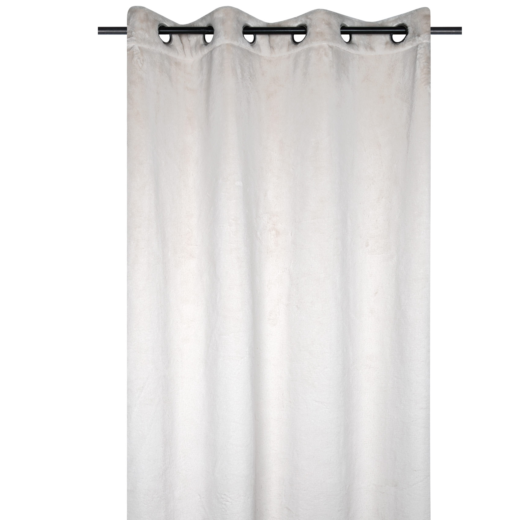 Rideau tamisant en imitation fourrure — vue 3