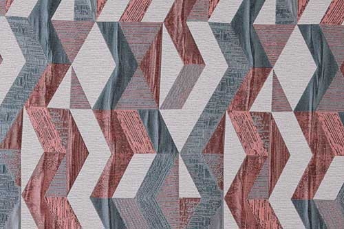 Rideau Zig Zag Coloré — vue 3