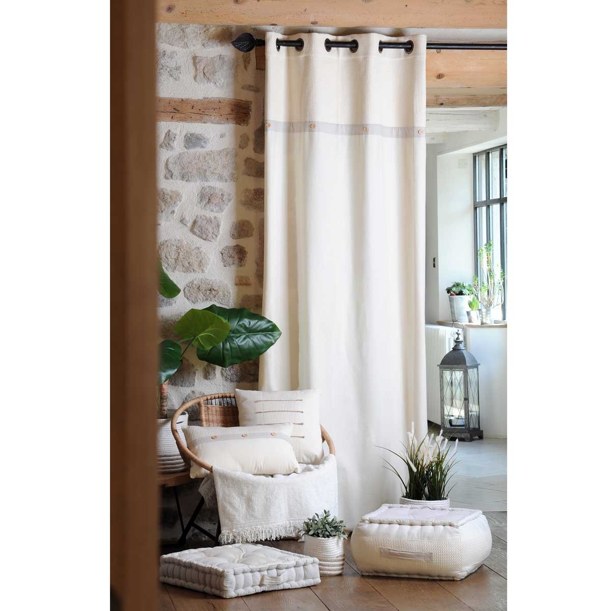 Rideau tamisant esprit naturel — vue 3