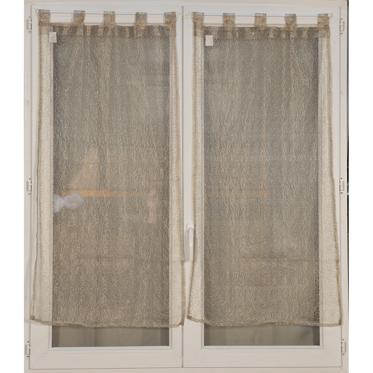 Paire de voilages en fine résille