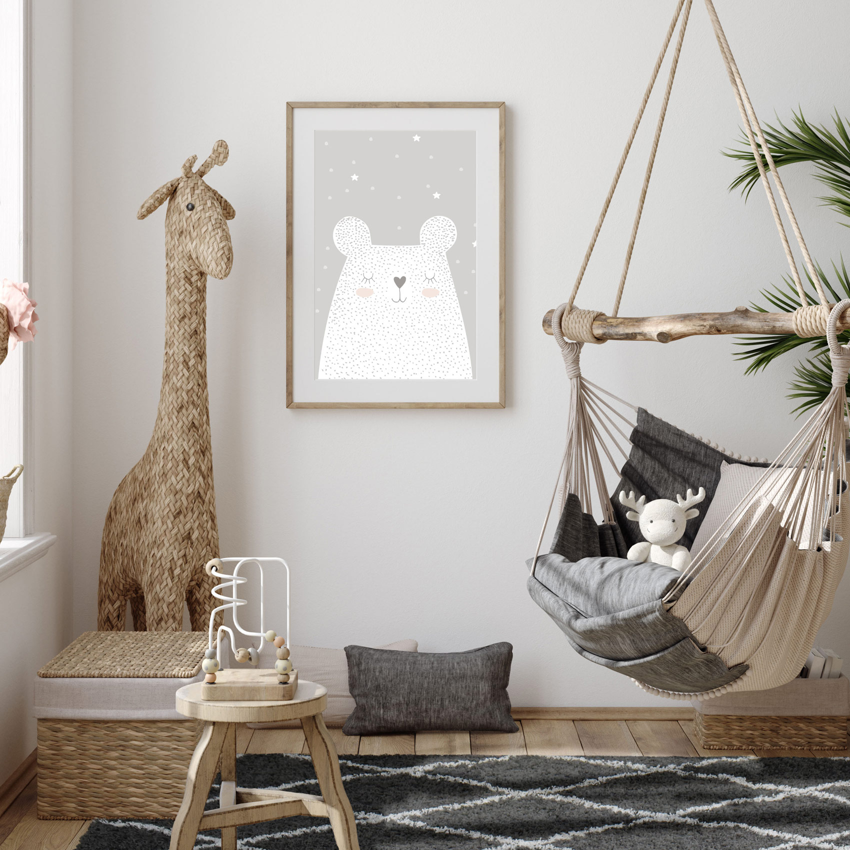 Tapis déco ethnique