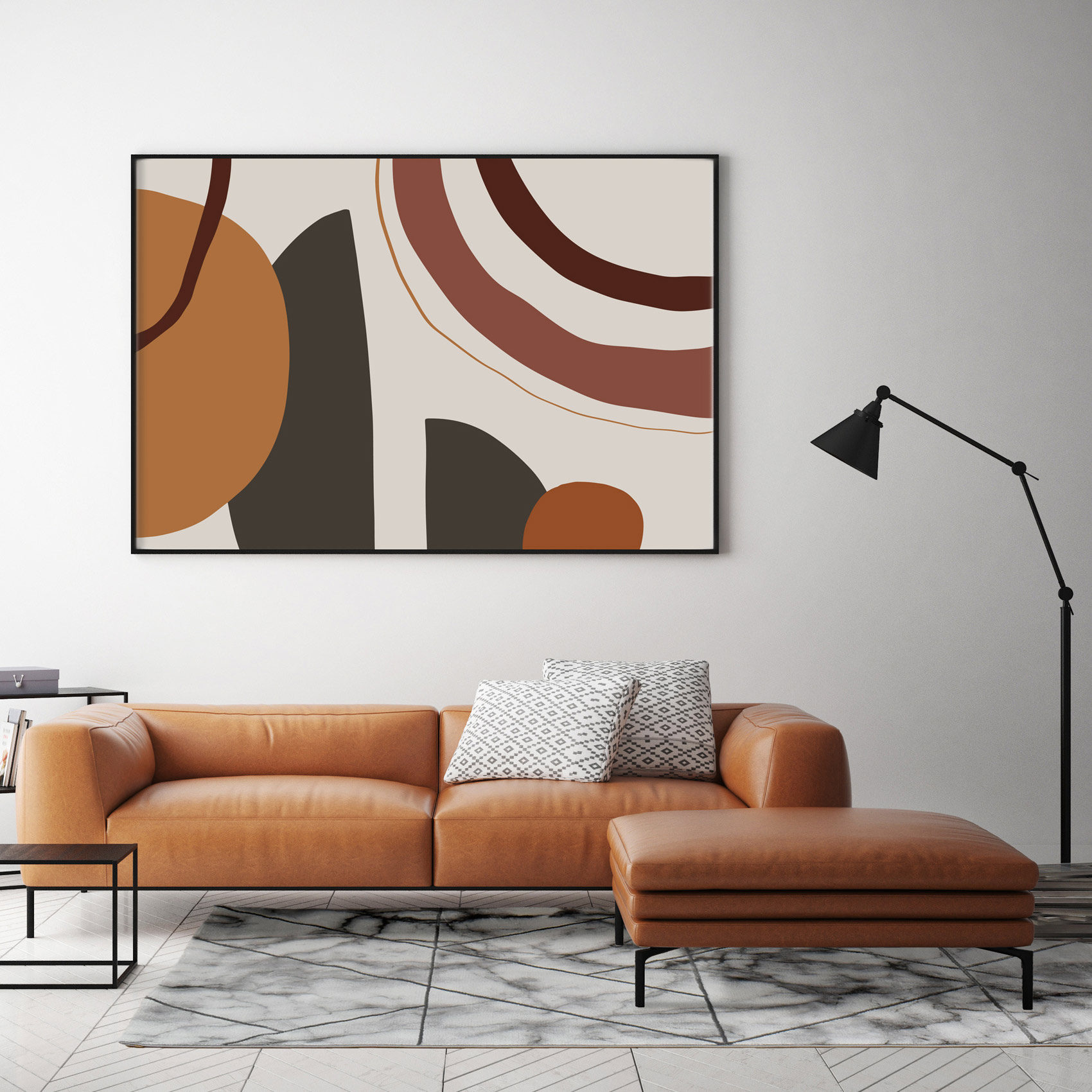 Tapis effet marbre — vue 4