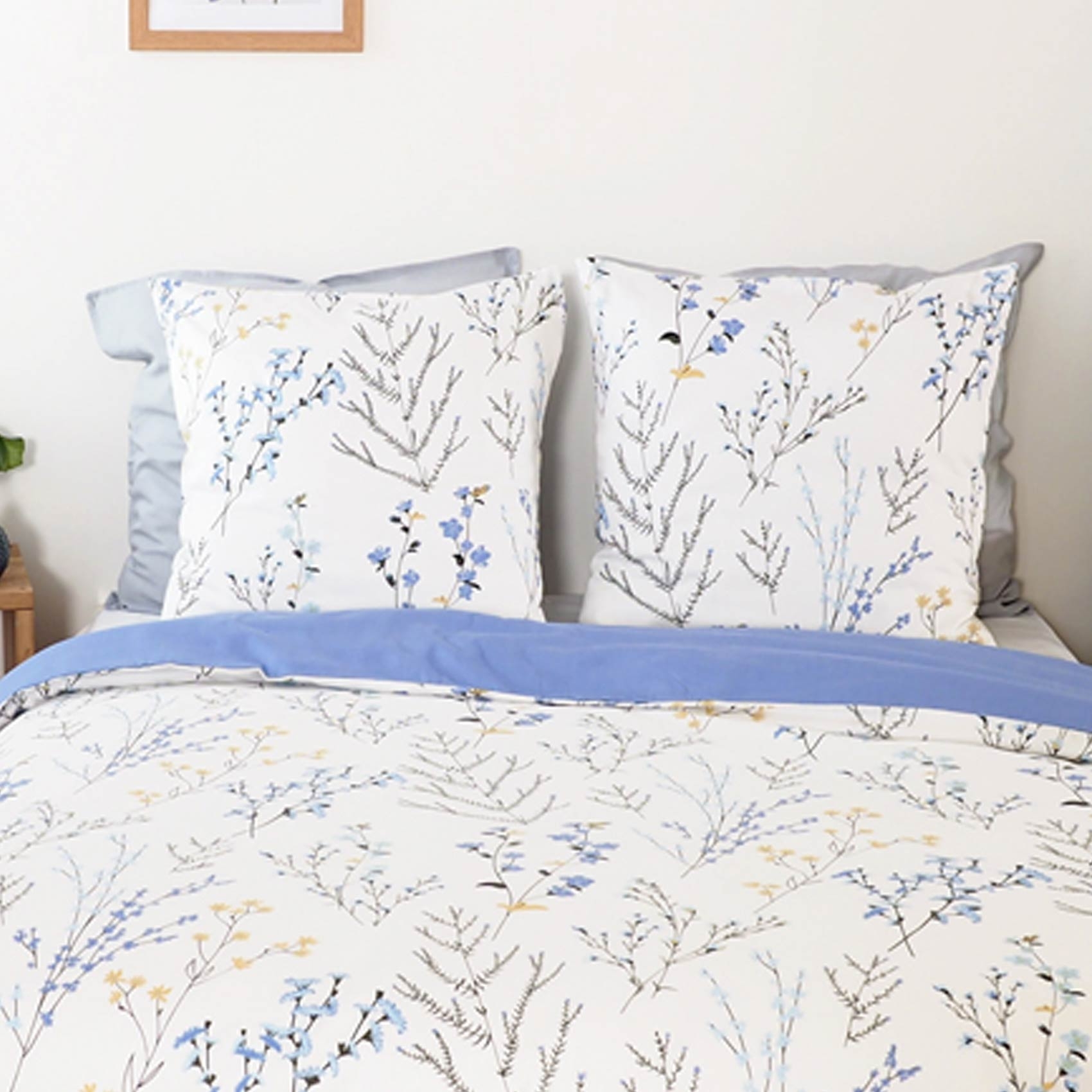 Parure de lit en satin de coton esprit printanier — vue 3