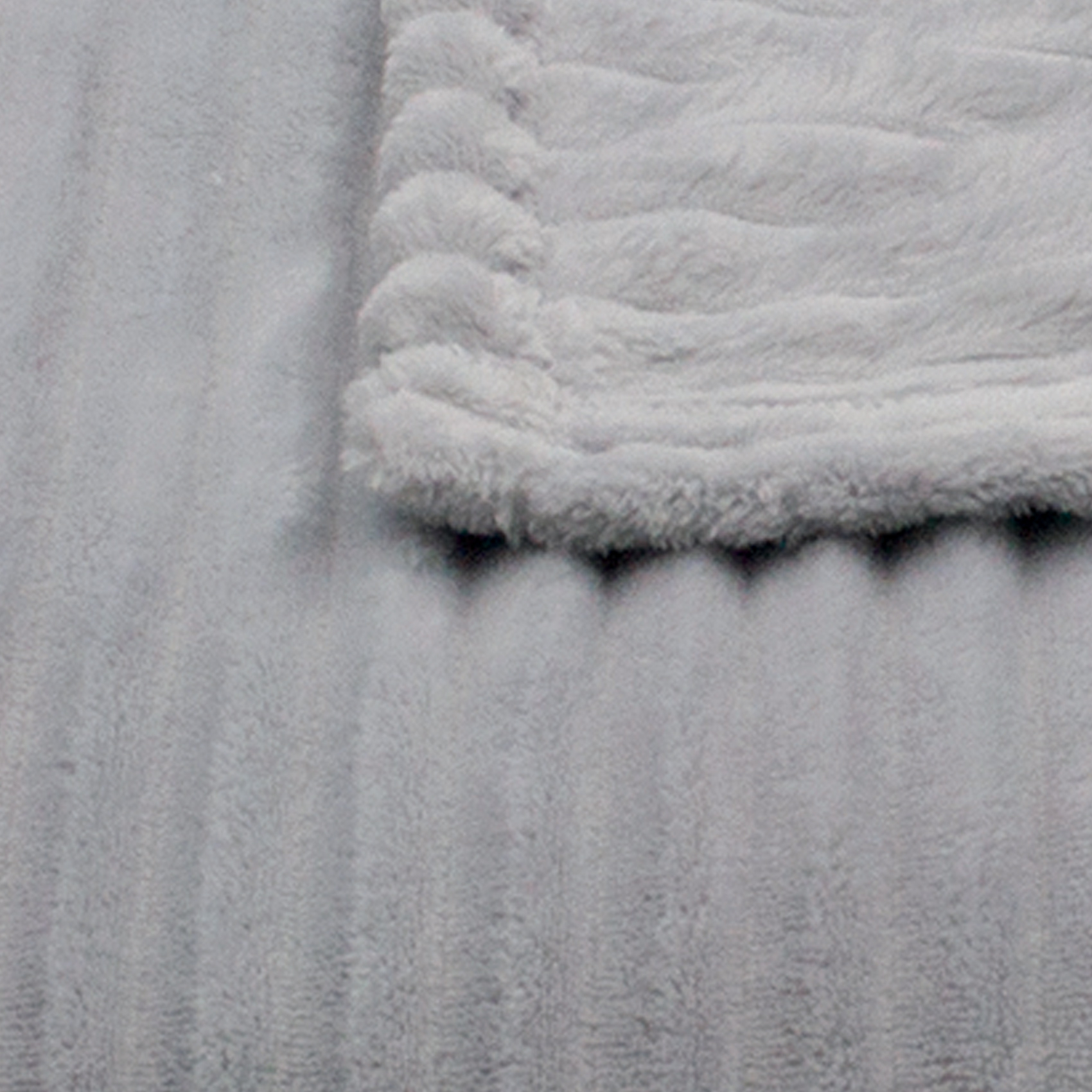 Couverture polaire à effet côtelé 3D — vue 3