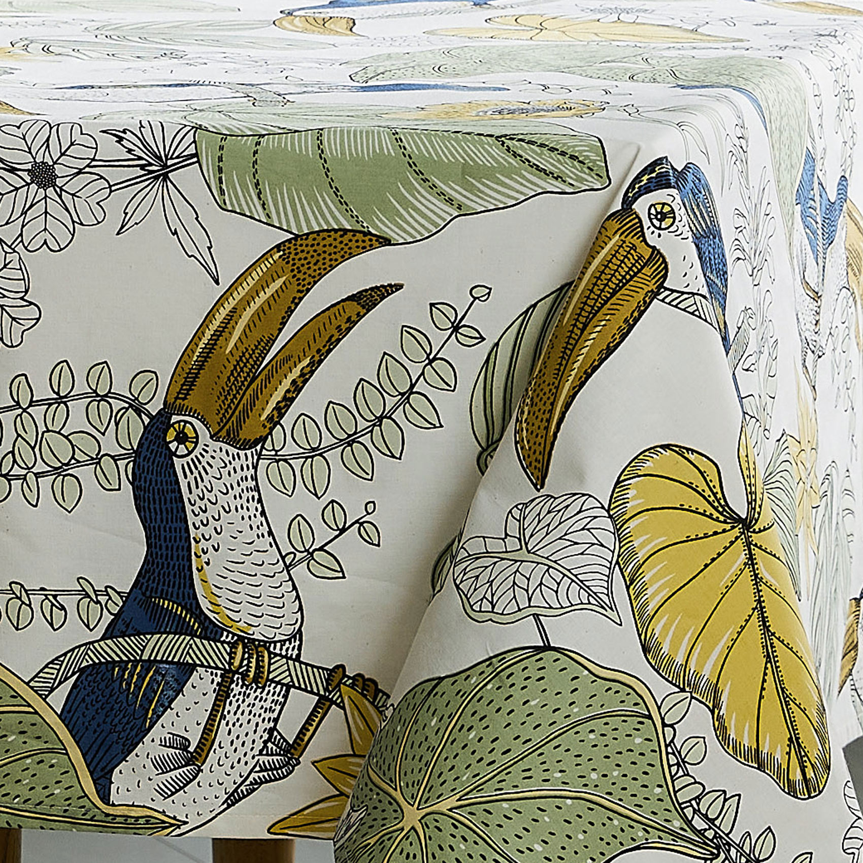 Nappe en coton enduit Brésil — vue 3