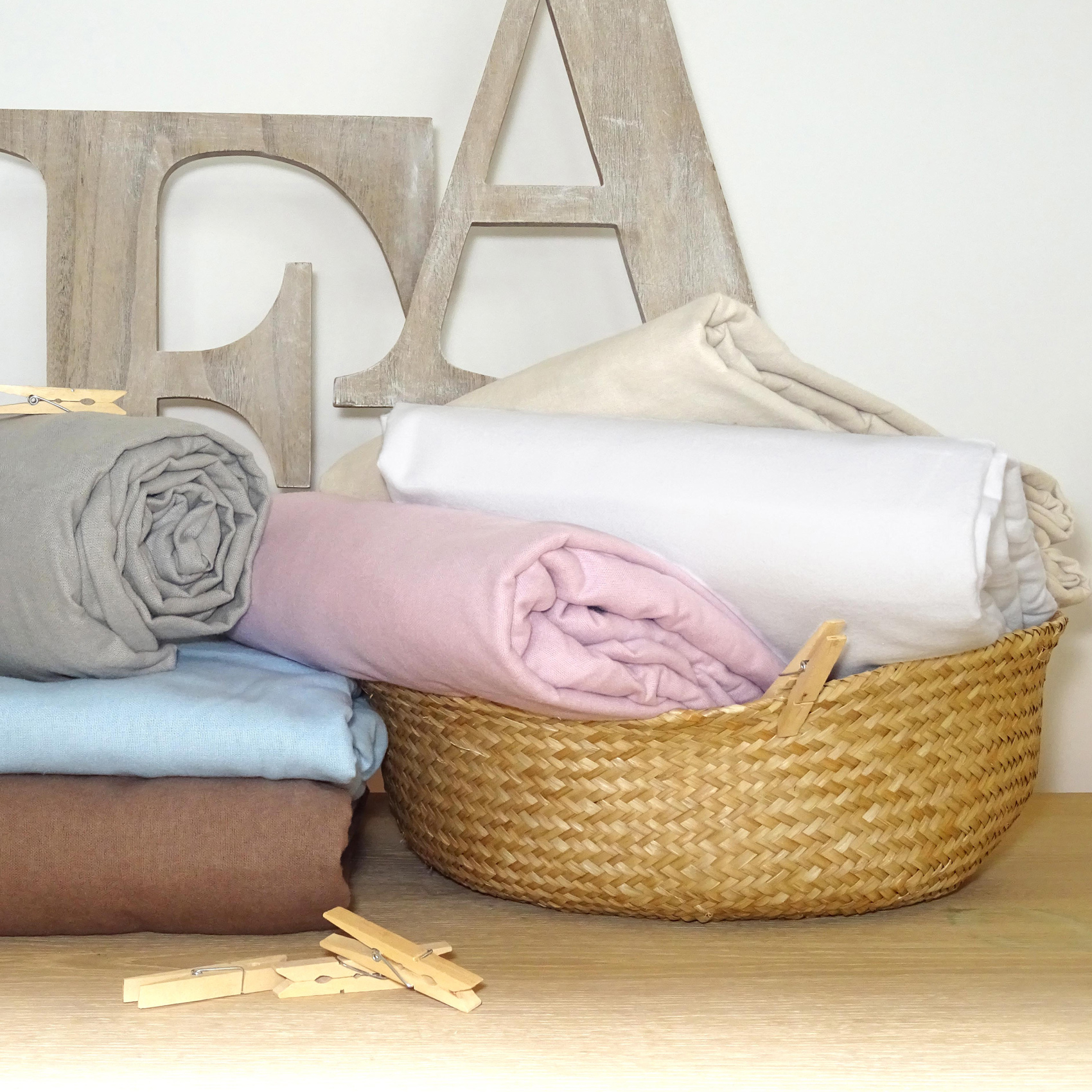 Drap housse en flanelle — vue 3