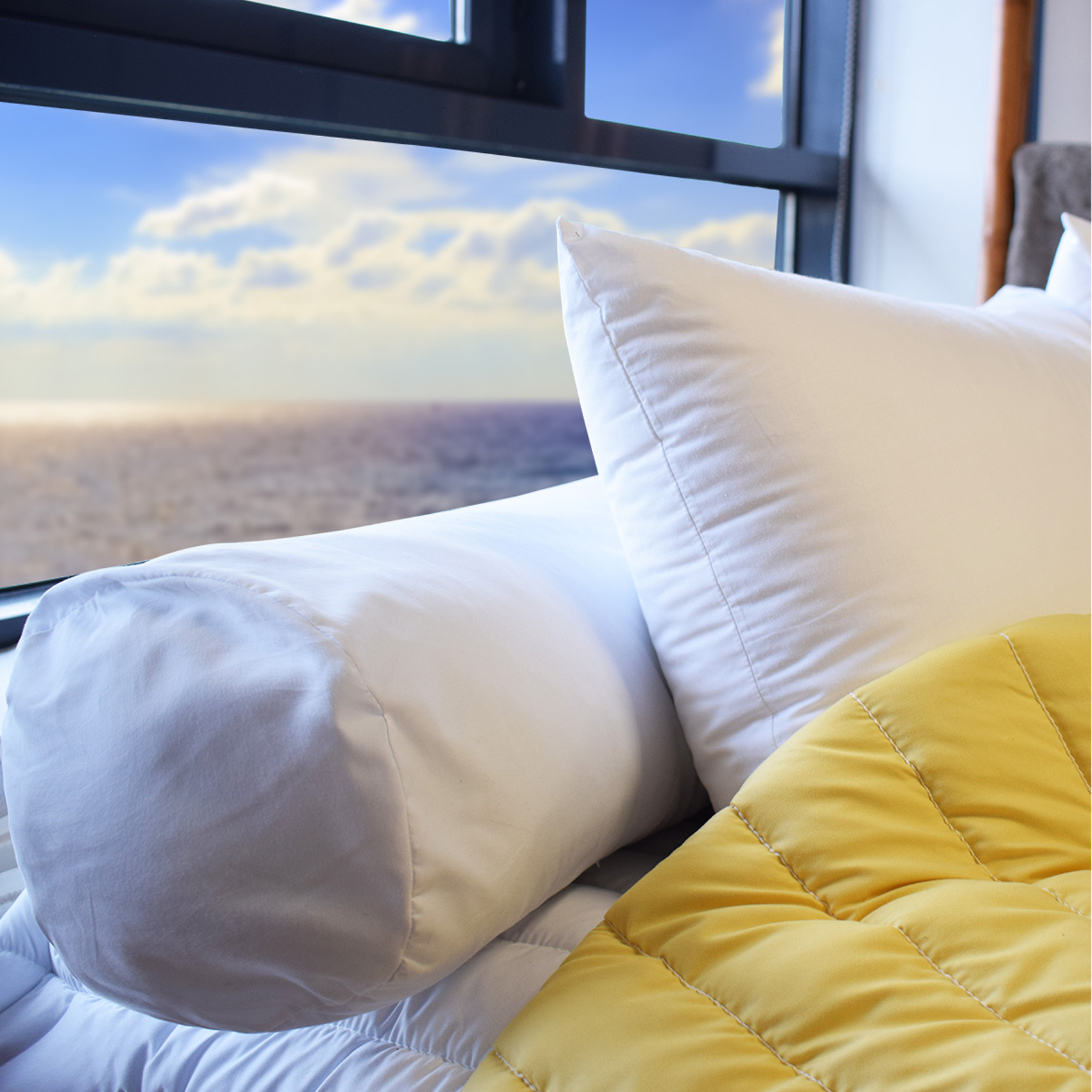 Oreiller en coton bio GREENFILL — vue 5