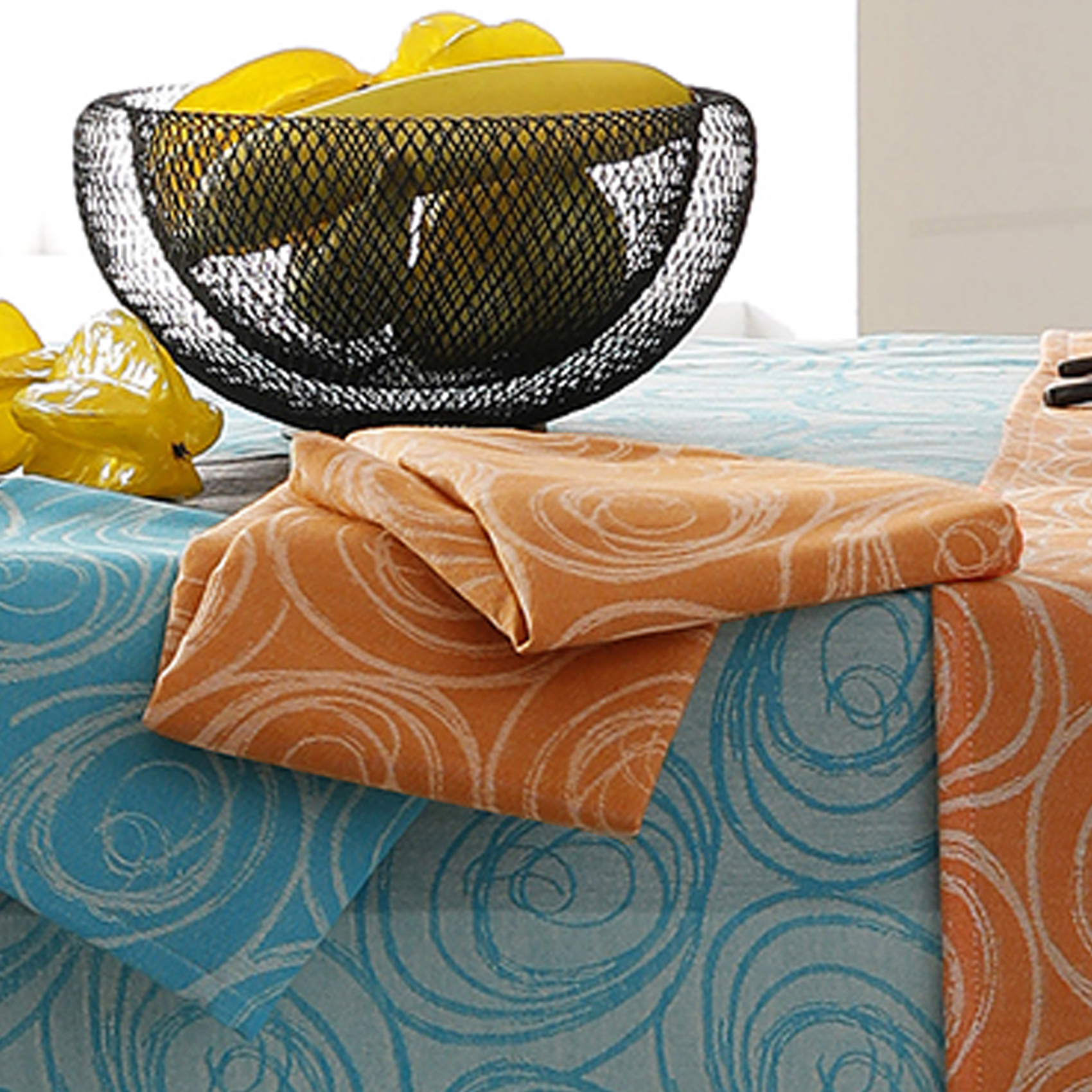 Lot de 3 serviettes de table spirale — vue 4