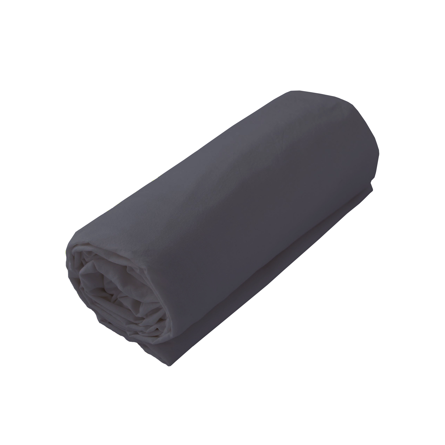 Drap housse jersey uni en 100% coton — vue 5