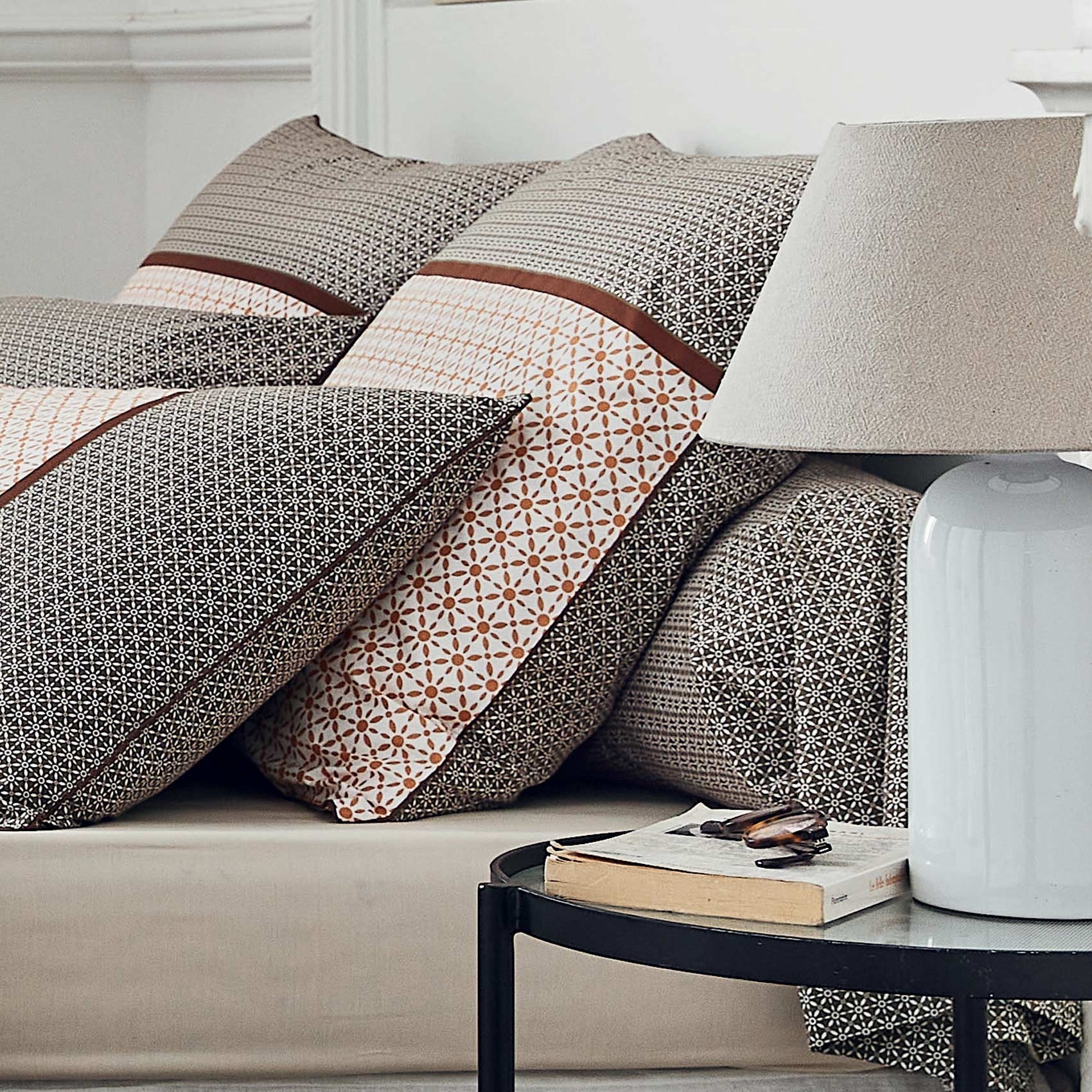 Taie d'oreiller percale graphique — vue 5