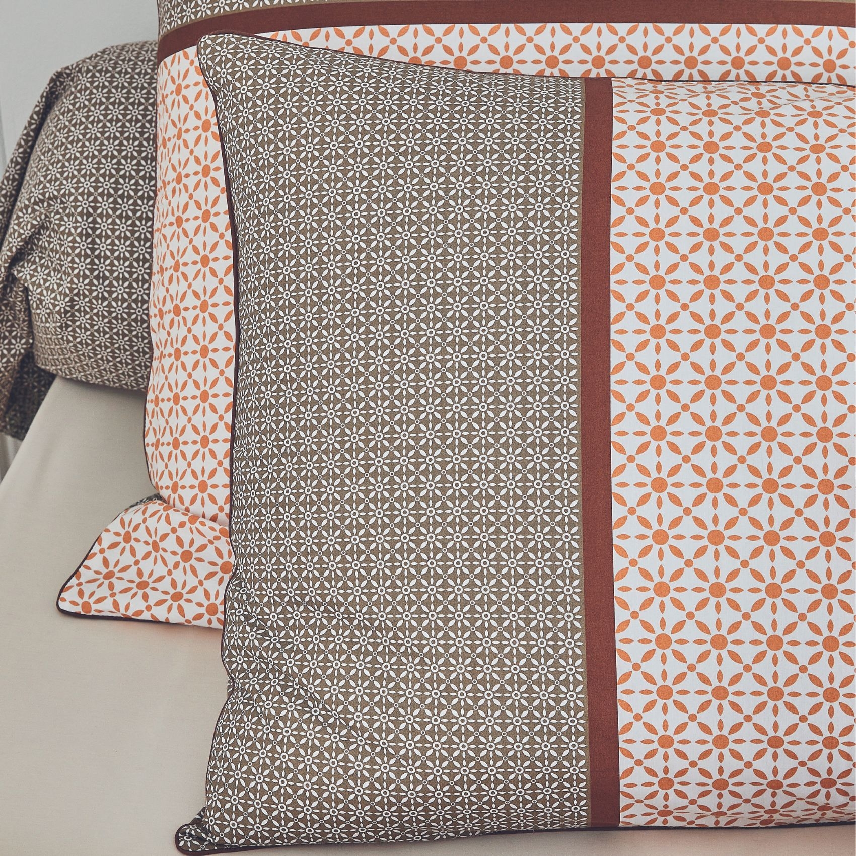 Taie d'oreiller percale graphique — vue 3