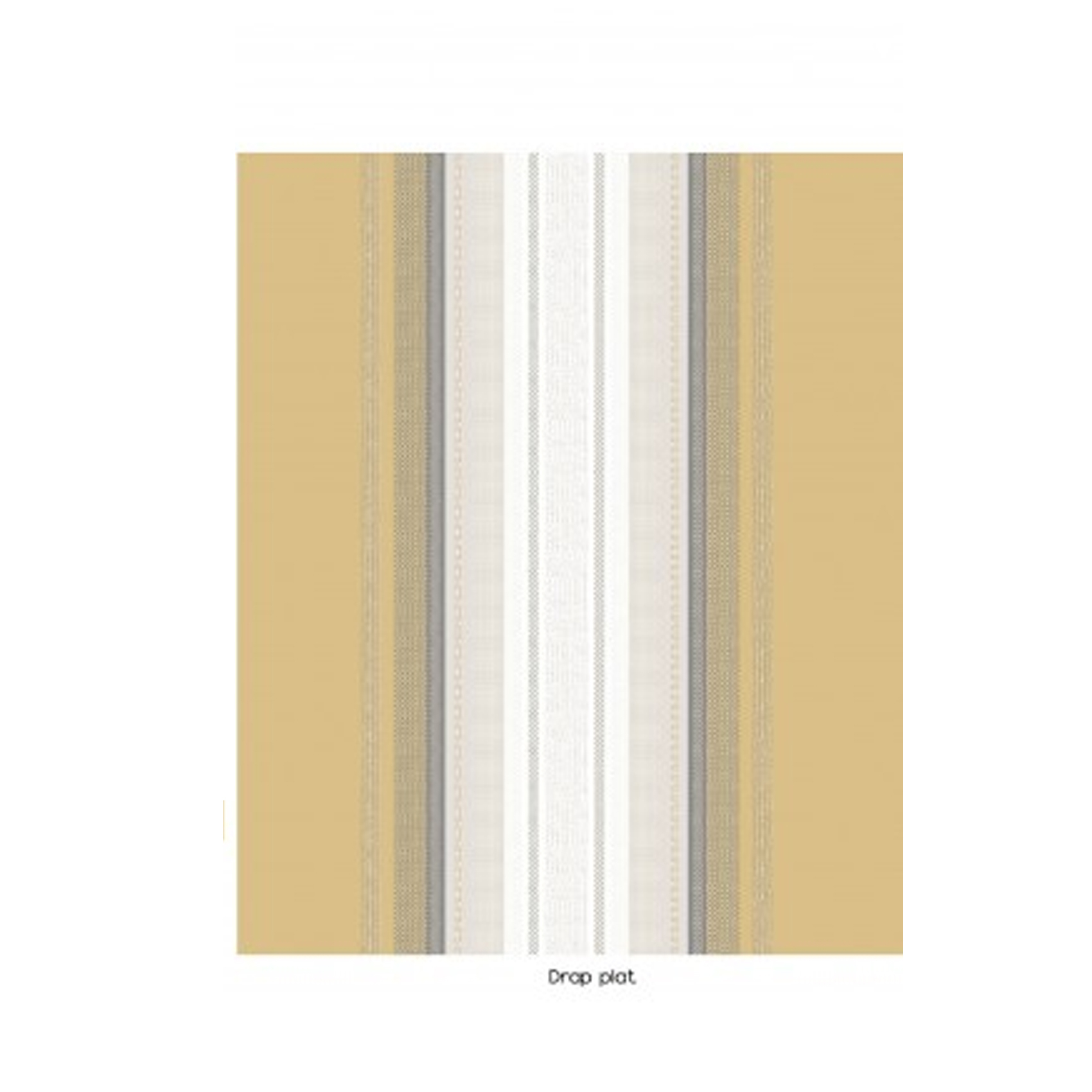 Drap plat en percale de coton au style ethnique chic — vue 3