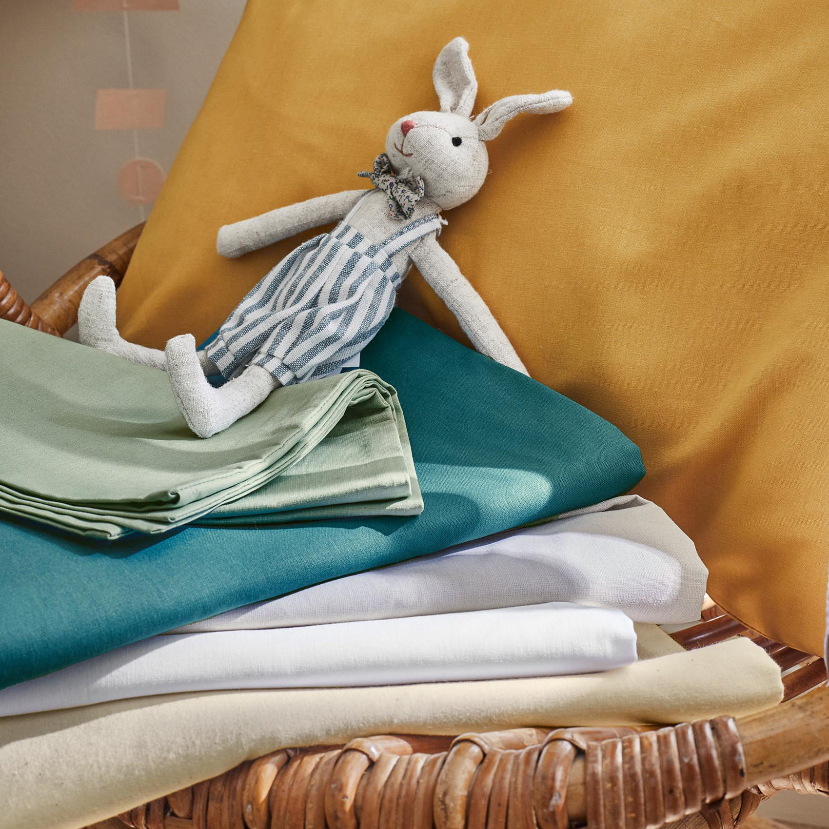 Housse de couette enfant uni — vue 3