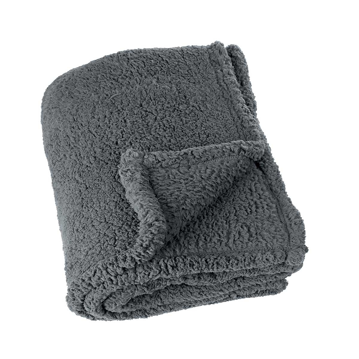 Plaid coloré effet mouton — vue 4