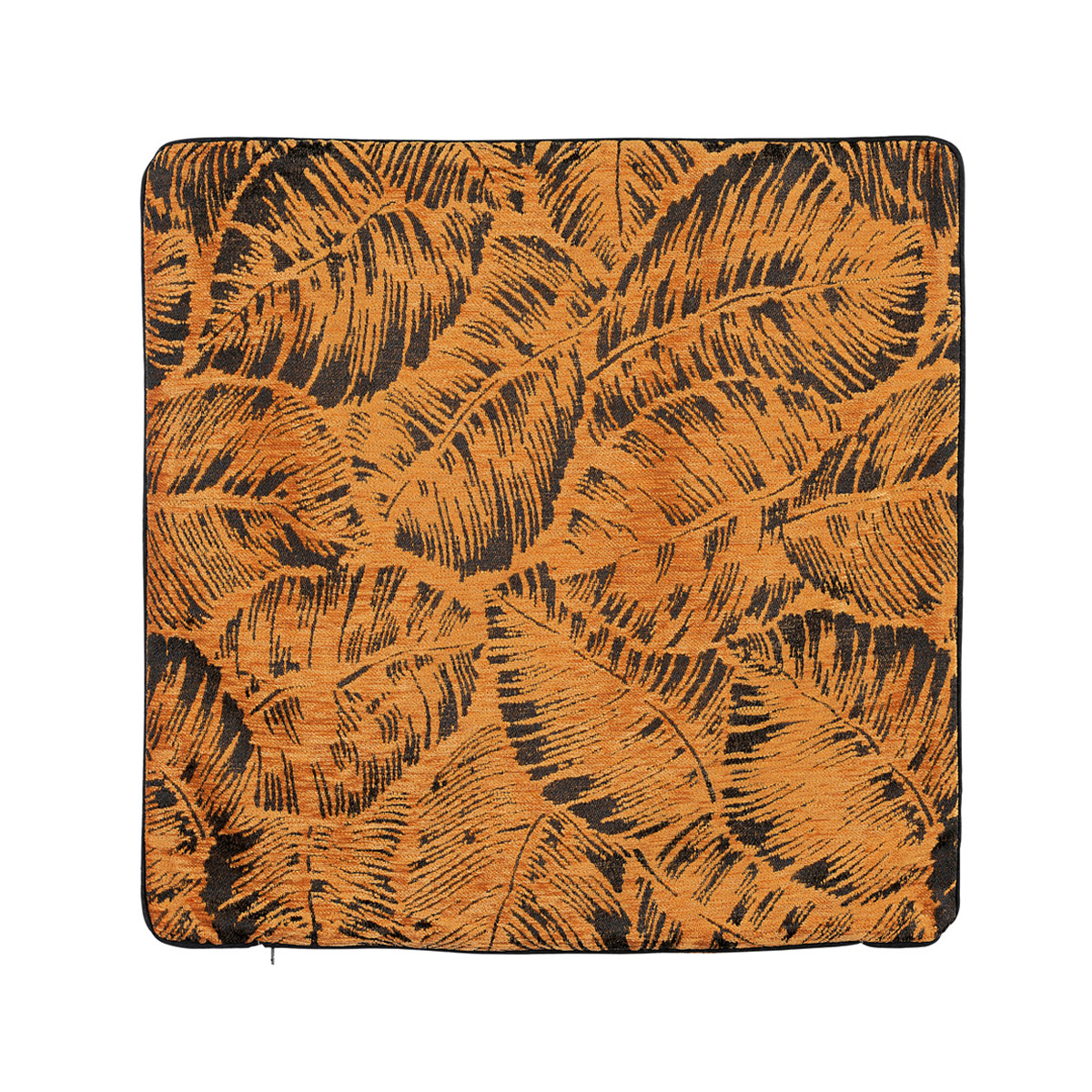 Housse de coussin esprit jungle tropicale