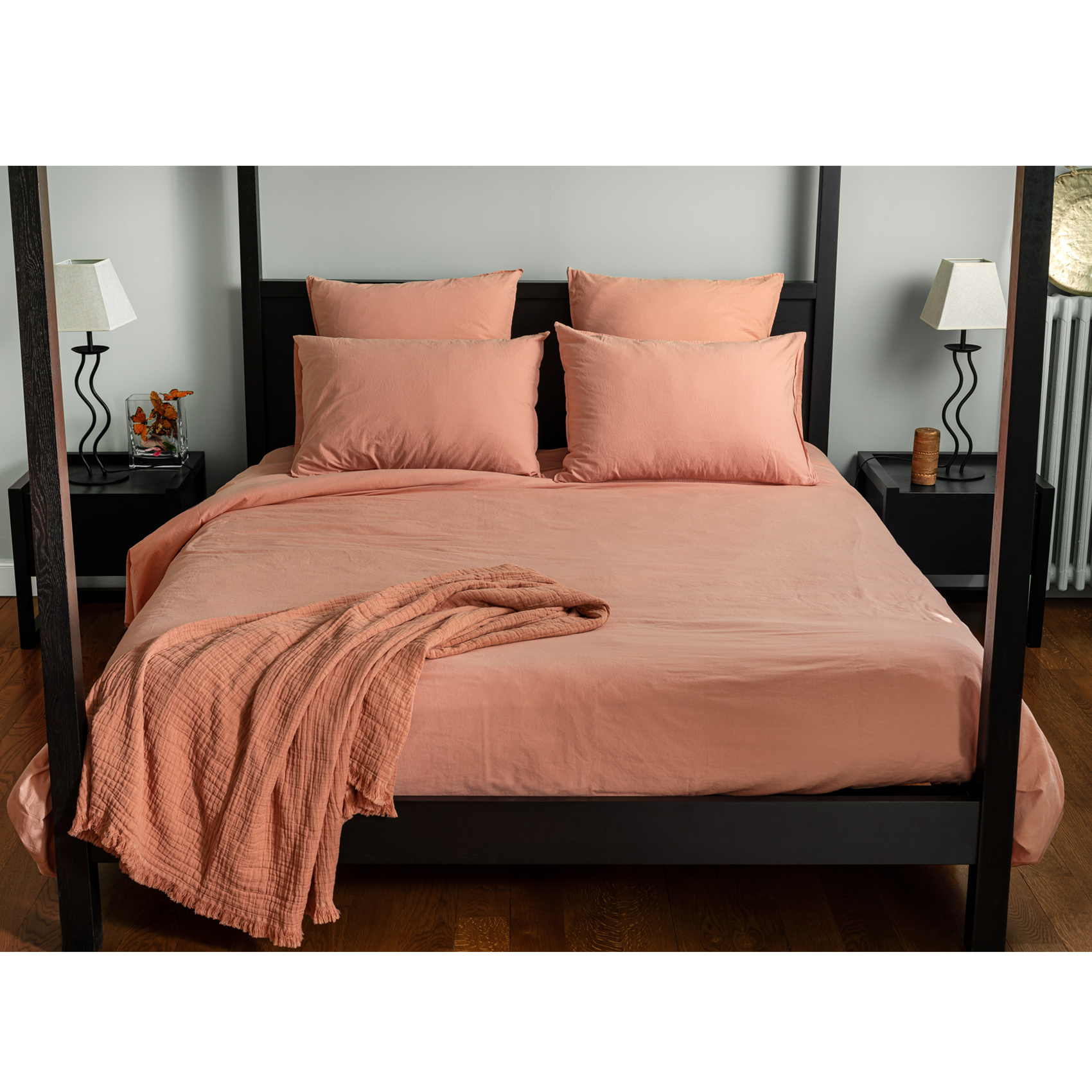 Taie d'oreiller en coton lavé Cap Ferret — vue 3