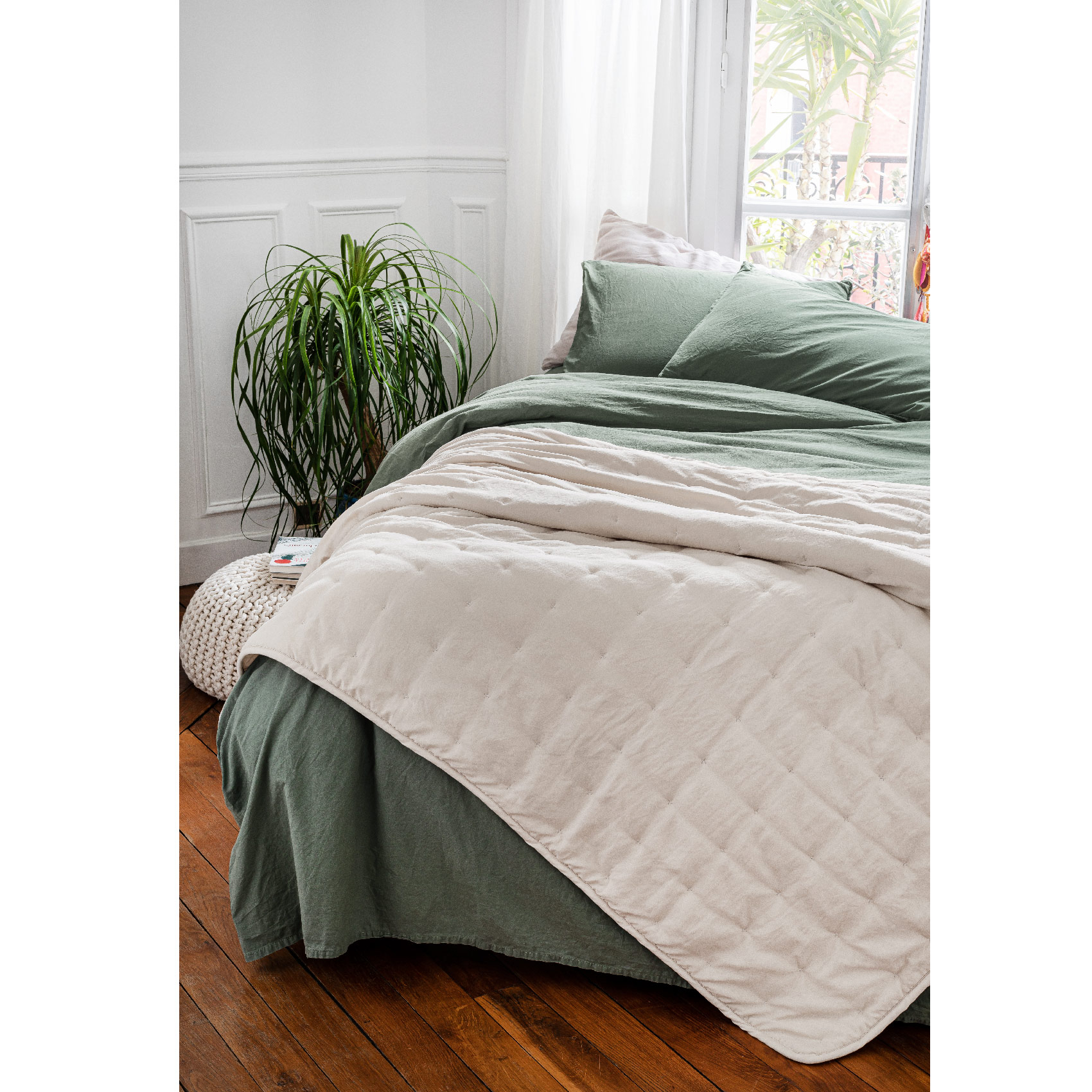 Couvre-Lit en microfibre matelassée — vue 4