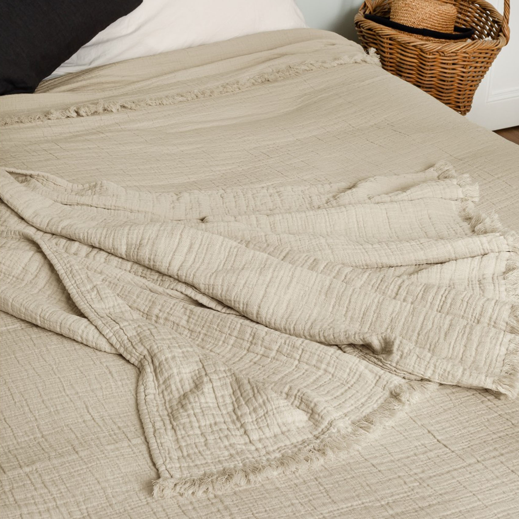 Dessus de lit gaze de coton — vue 5