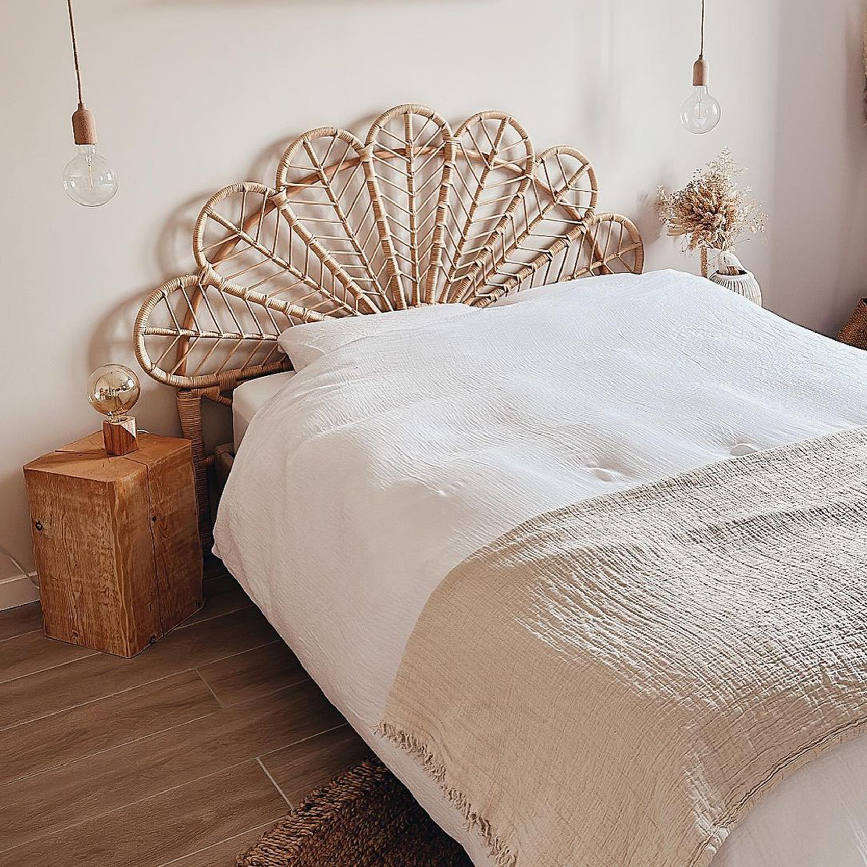 Plaid gaze de coton matelassé — vue 5