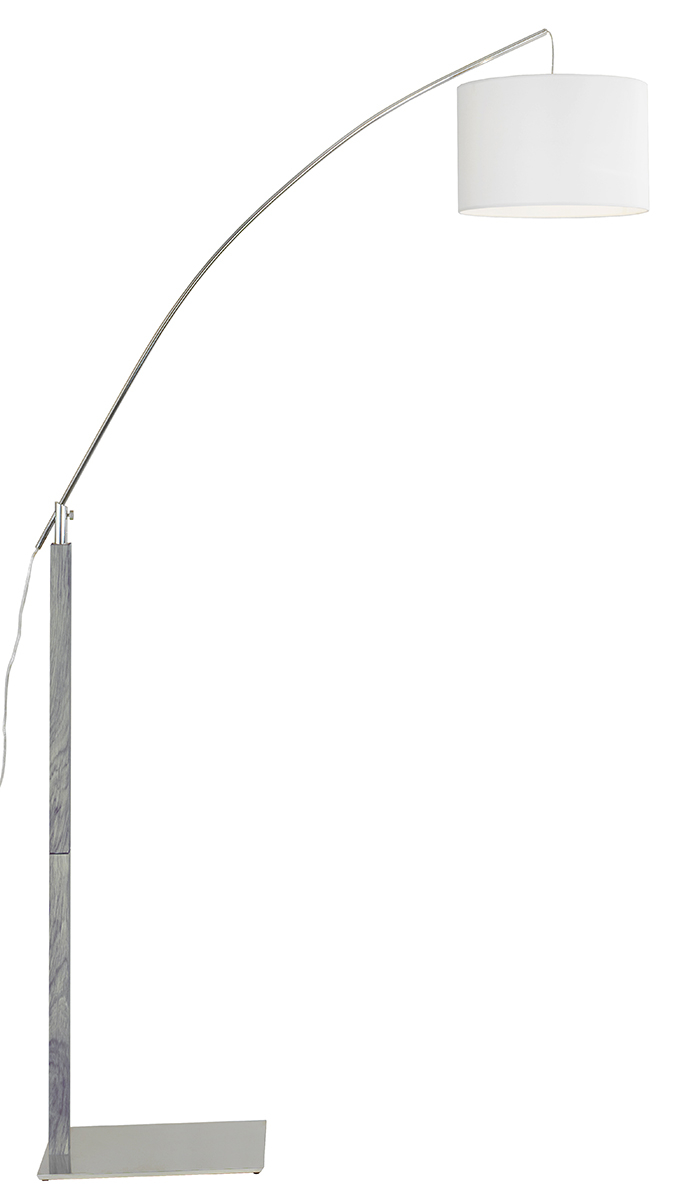 Lampadaire avec Bras Chromé — vue 4