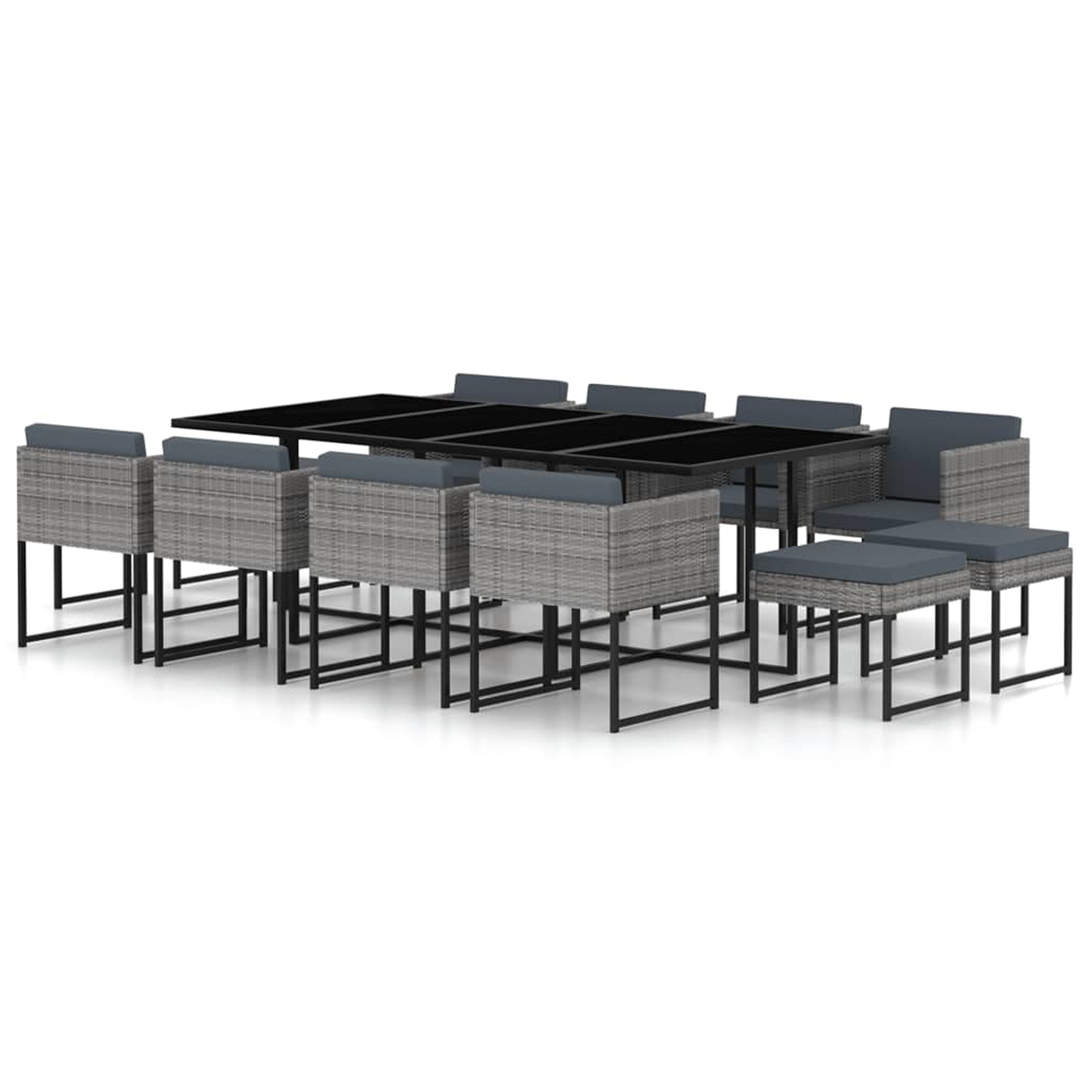 Salon de jardin bas et encastrable