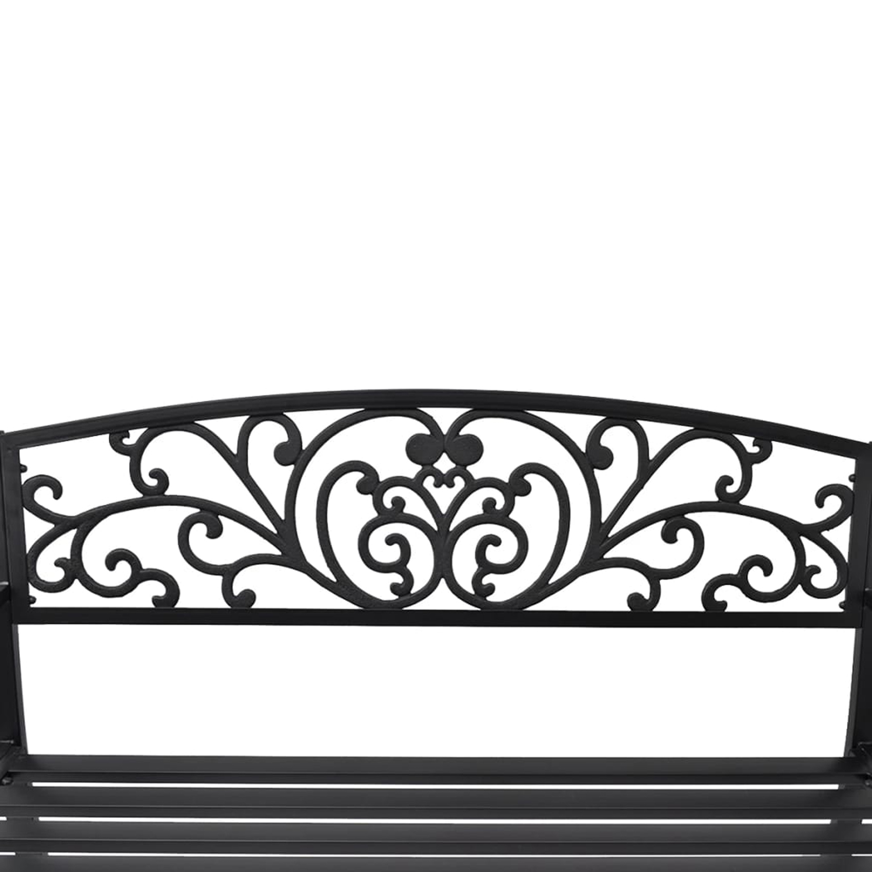 Banc de jardin en fonte — vue 4