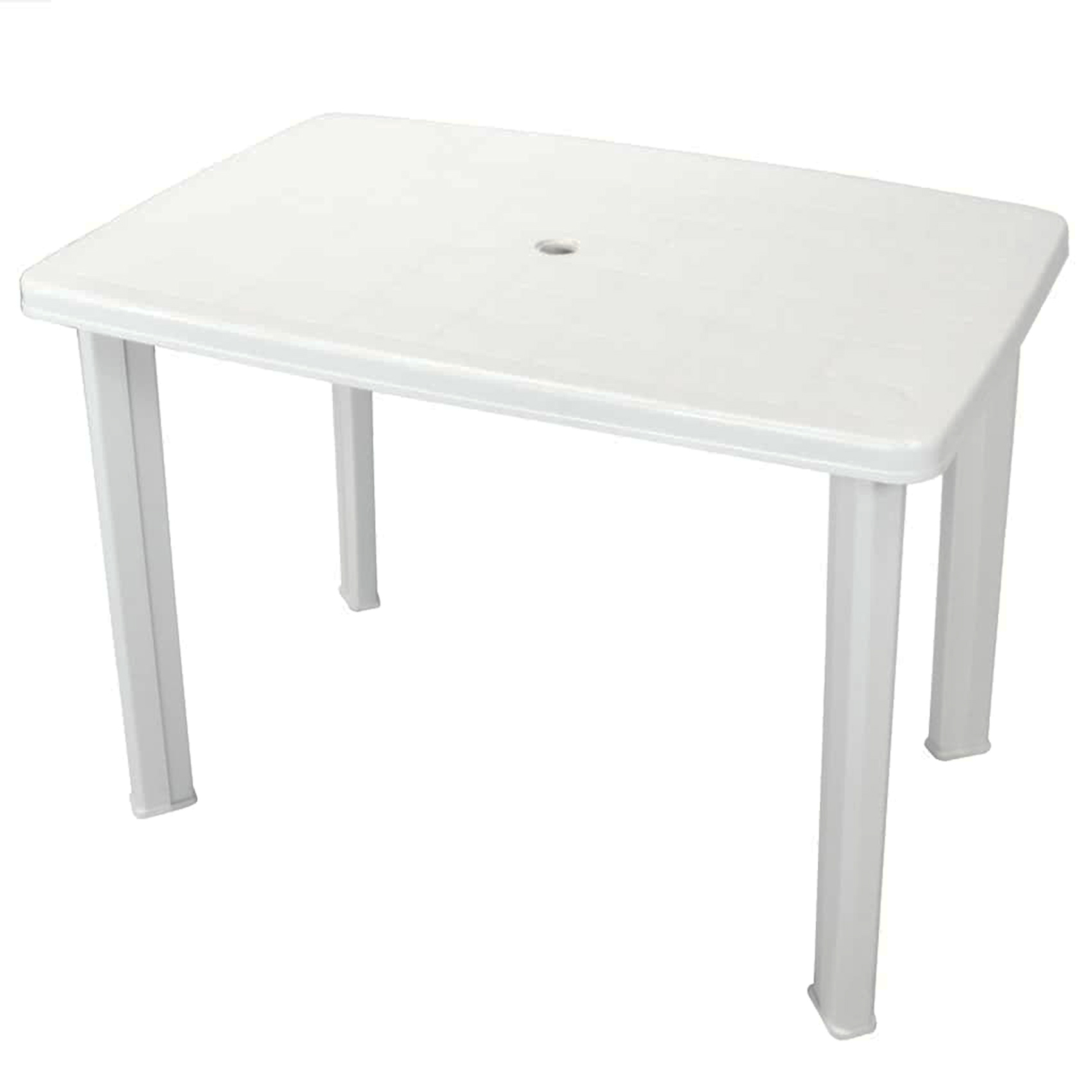 Table de salon de jardin en pvc