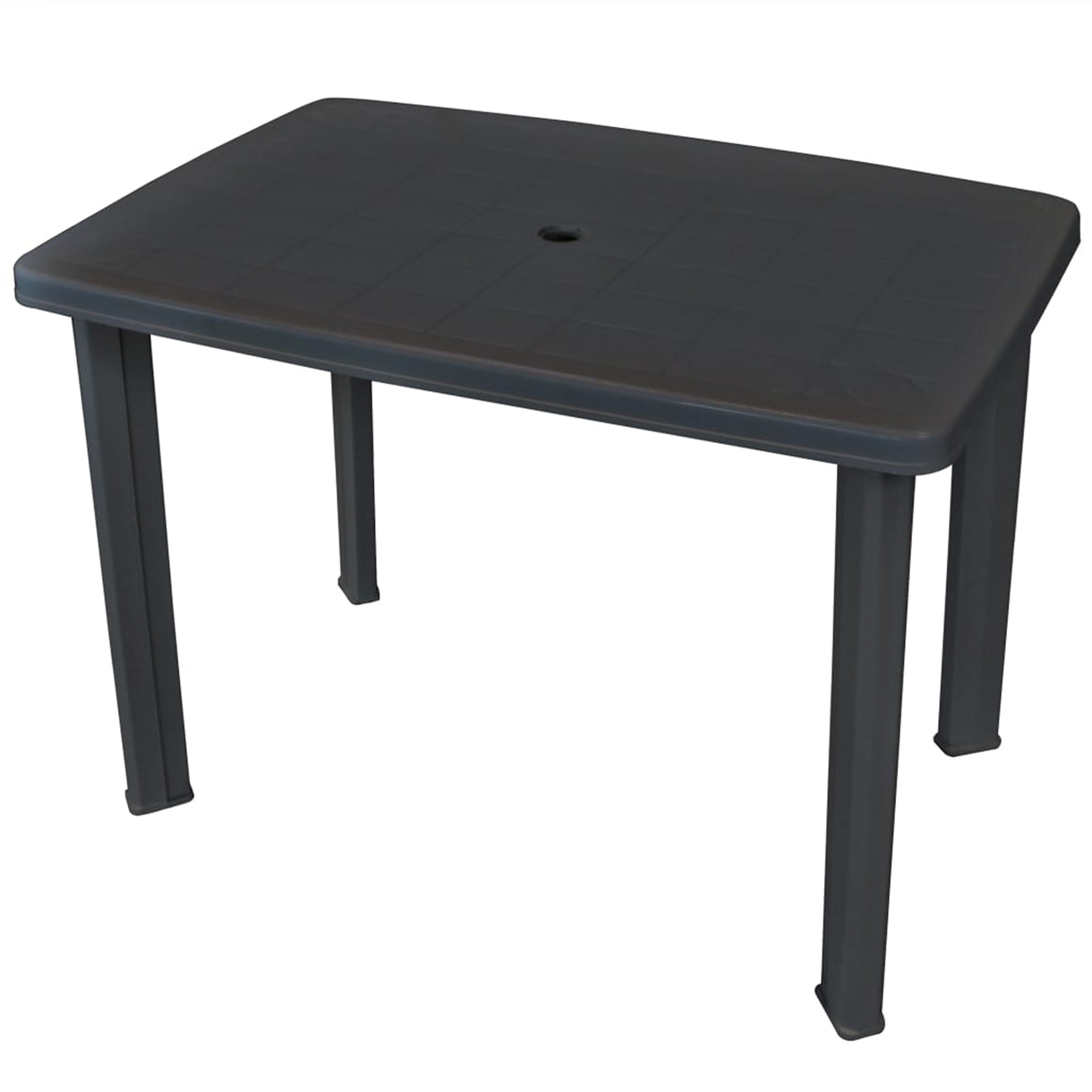 Table de salon de jardin en pvc — vue 4