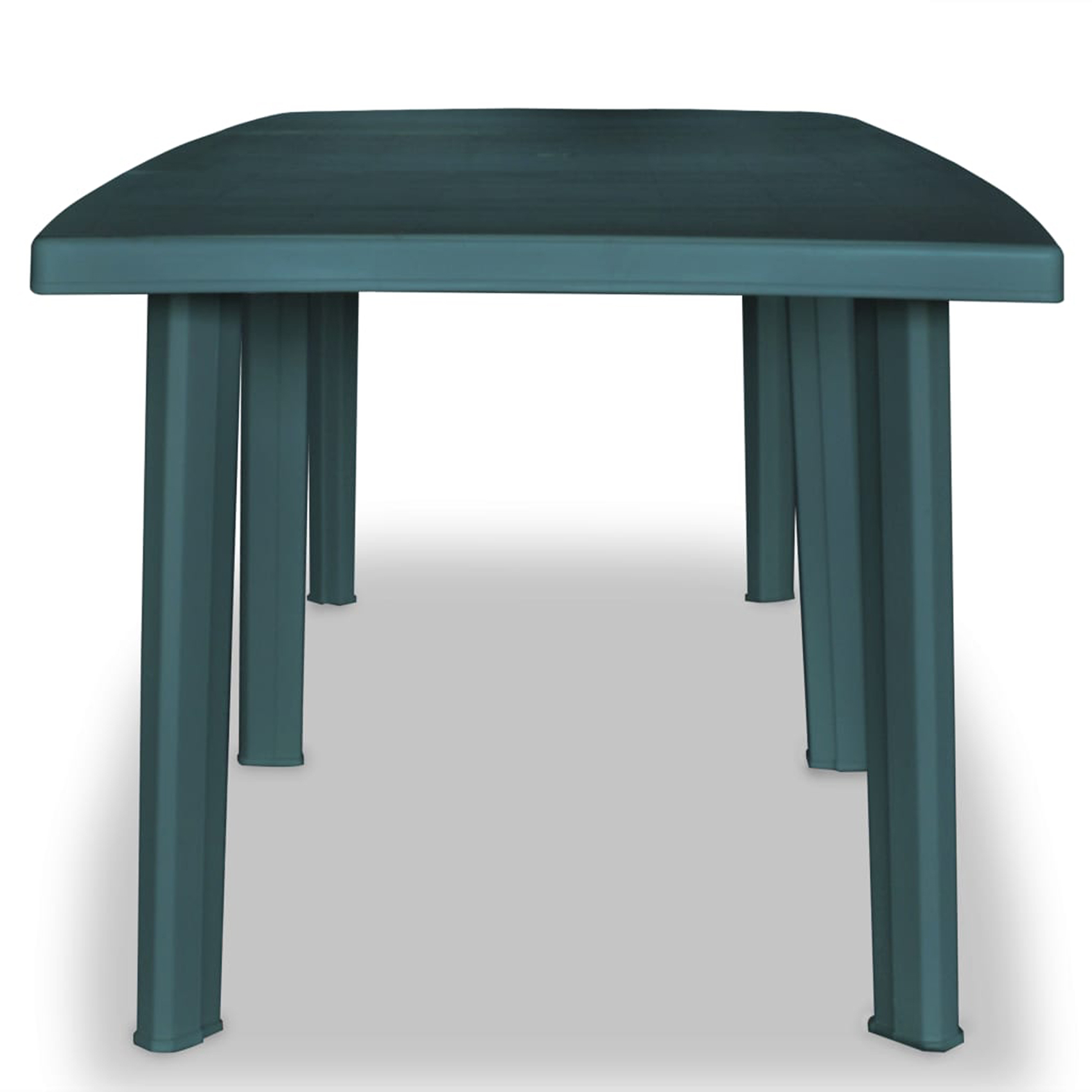 Table de jardin rectangulaire en pvc — vue 5