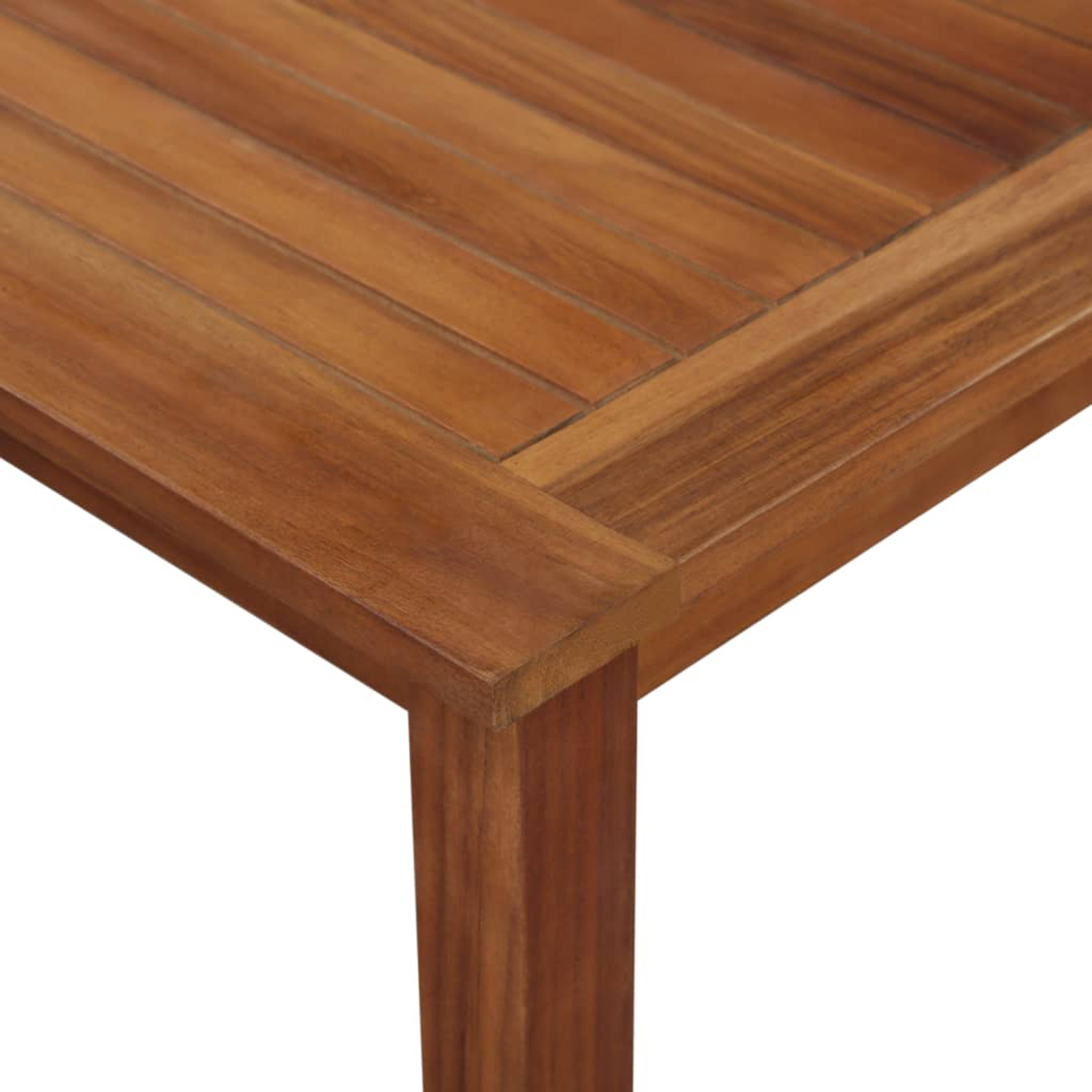 Table de jardin en bois d'acacia — vue 3
