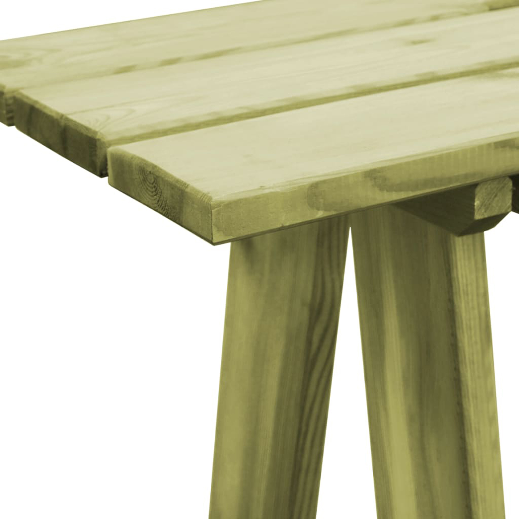 Banc de jardin bois en pin — vue 4