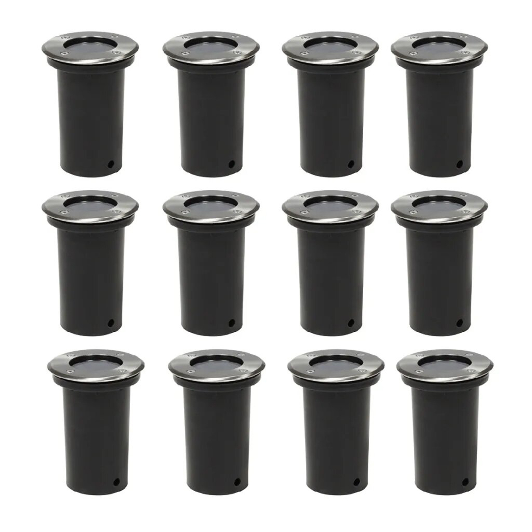 Ensemble de 12 lampes encastrables pour extérieur — vue 3