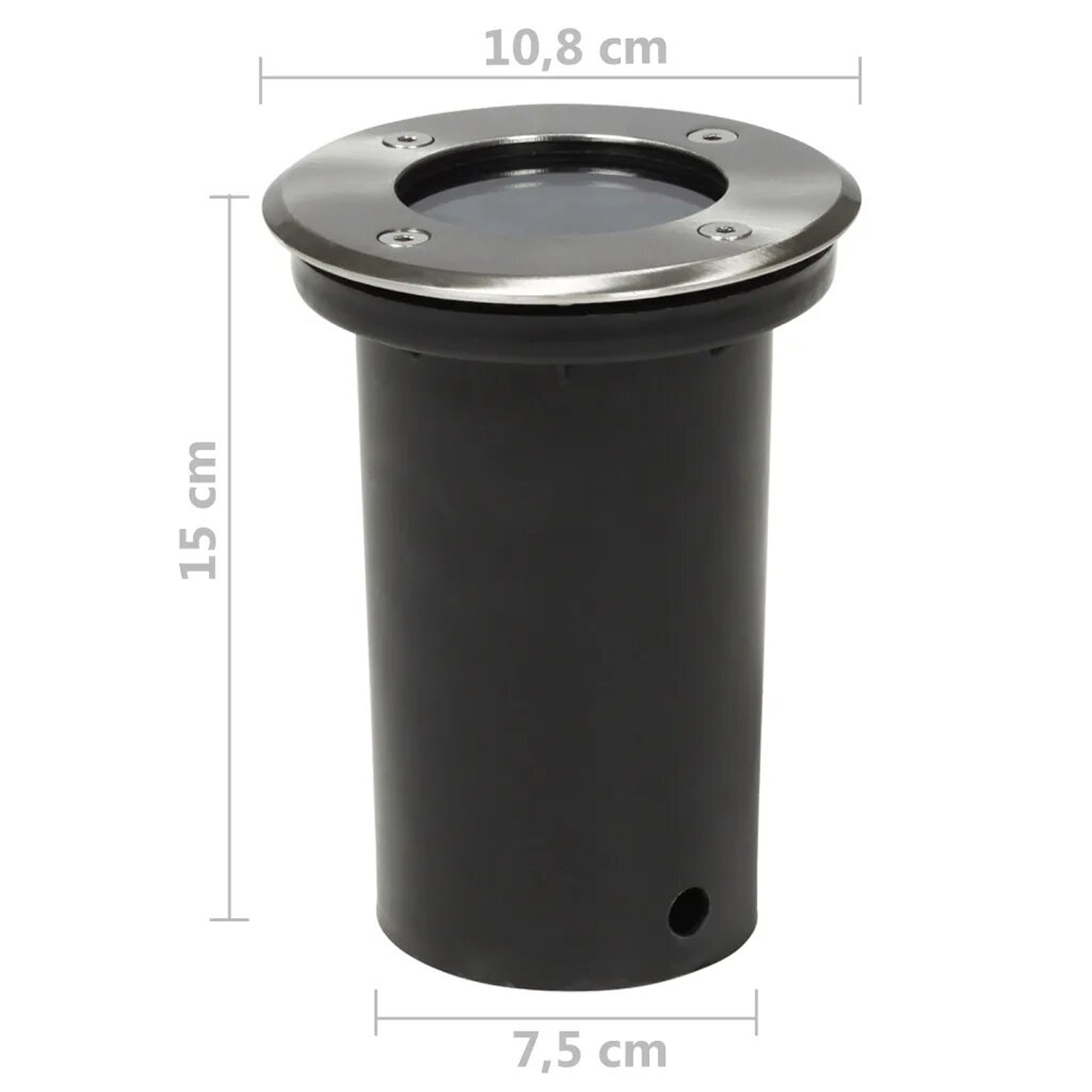 Ensemble de 12 lampes encastrables pour extérieur — vue 5