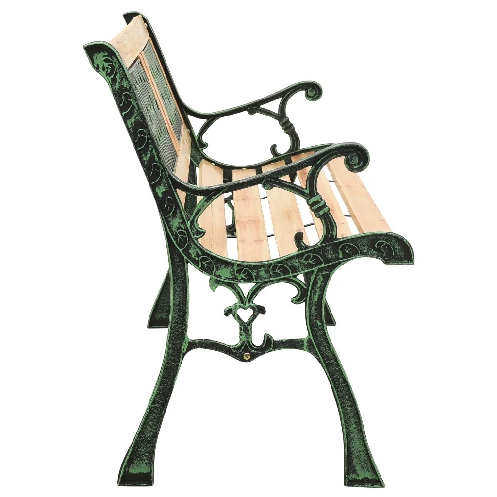 Banc de jardin style vintage — vue 3