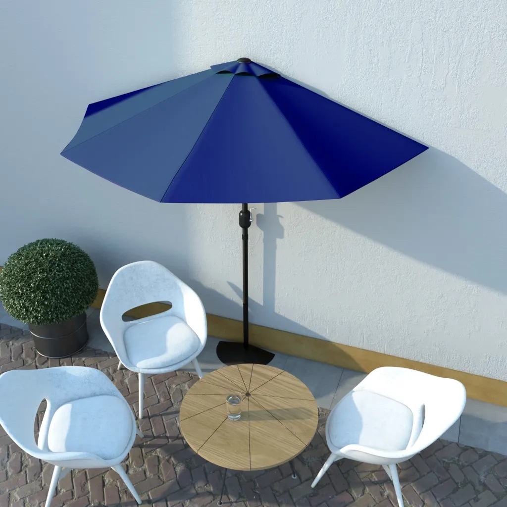 Parasol de balcon mât en aluminium — vue 6