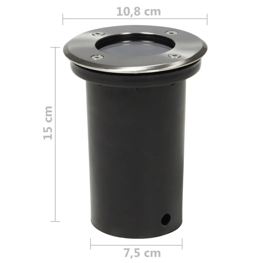 Ensemble de 3 lampes encastrables pour extérieur — vue 5