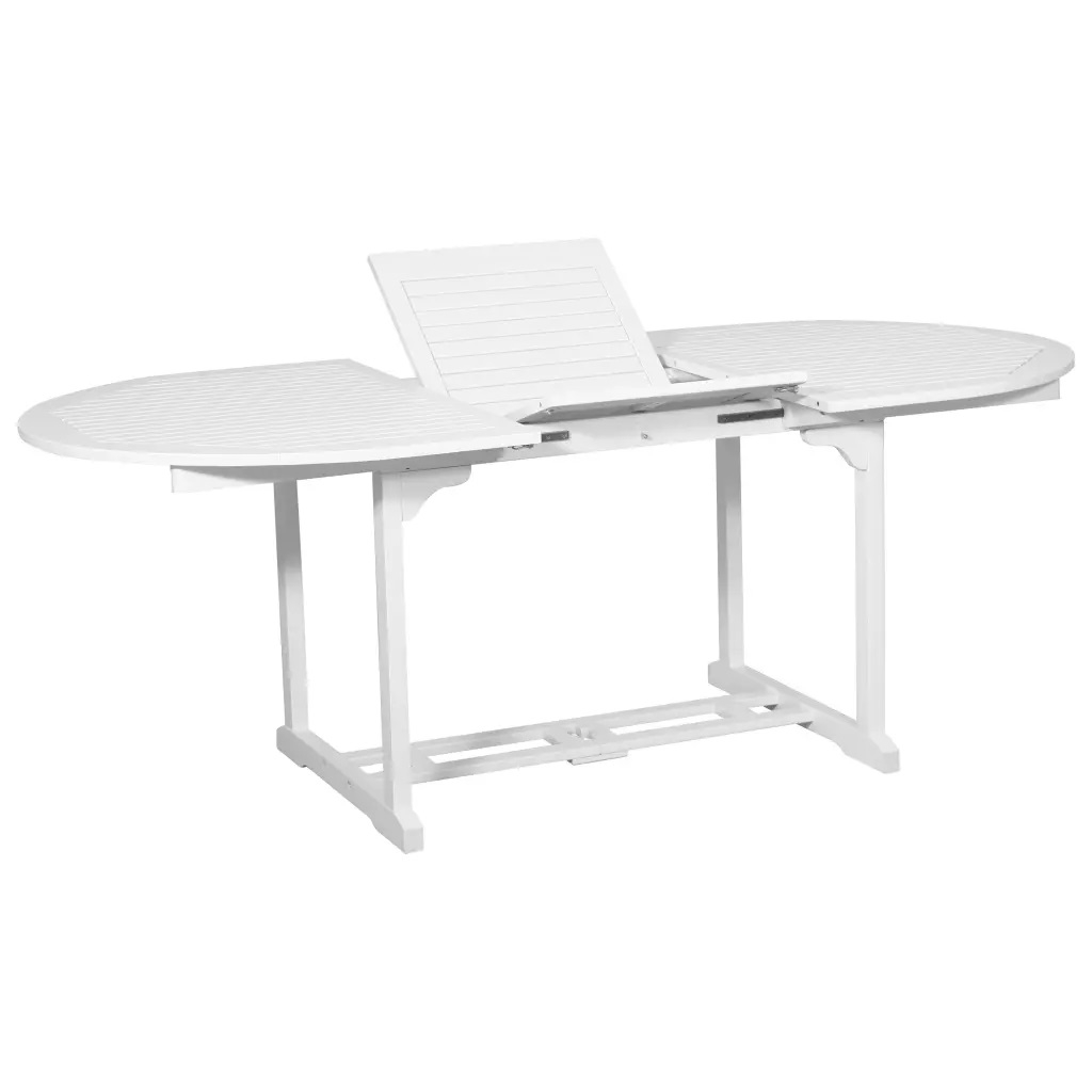 Salon de jardin avec table extensible — vue 3