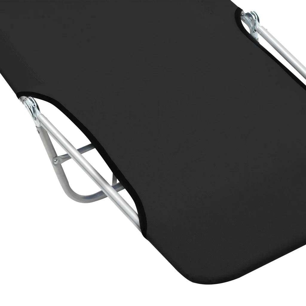 Lot de 2 chaises longues pliables — vue 4