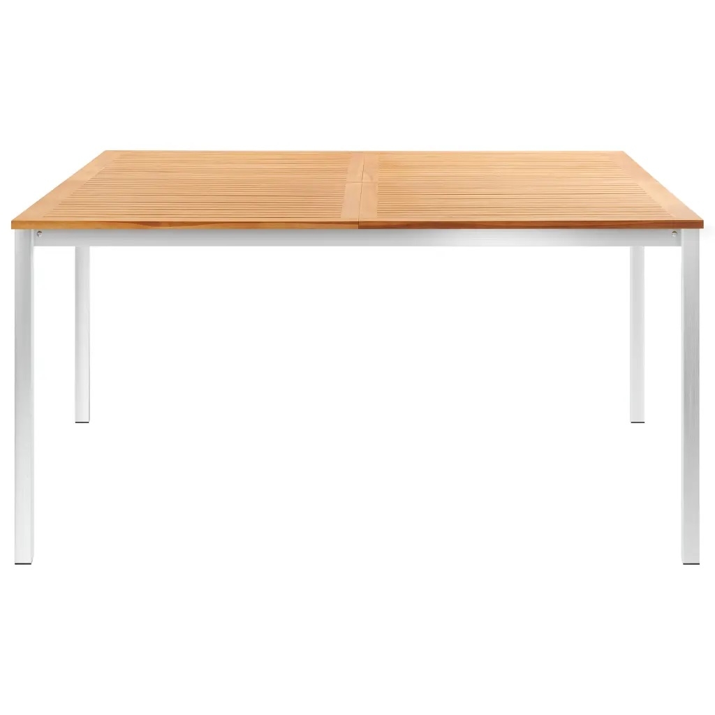 Grande table de jardin style industriel — vue 3