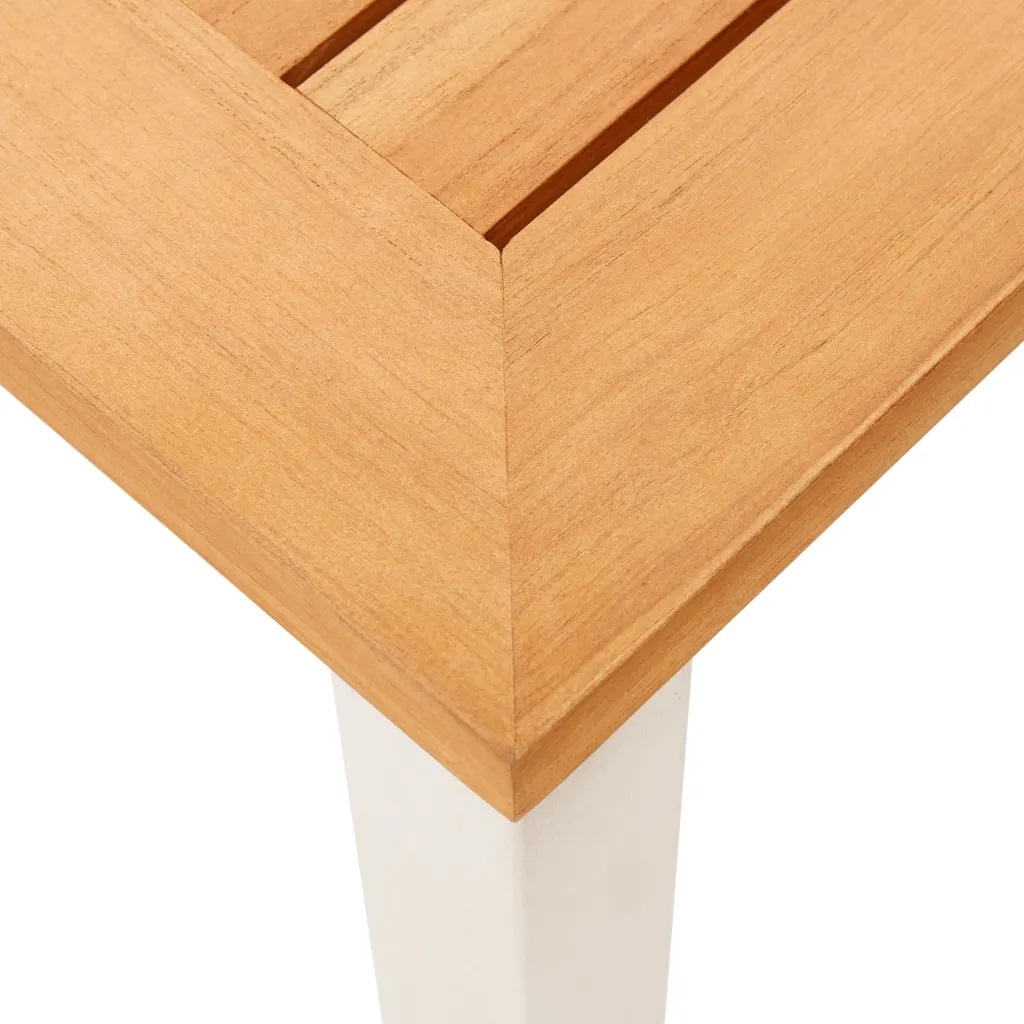 Grande table de jardin style industriel — vue 4