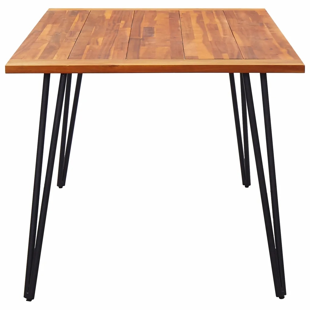 Table de jardin avec pieds épingle — vue 6