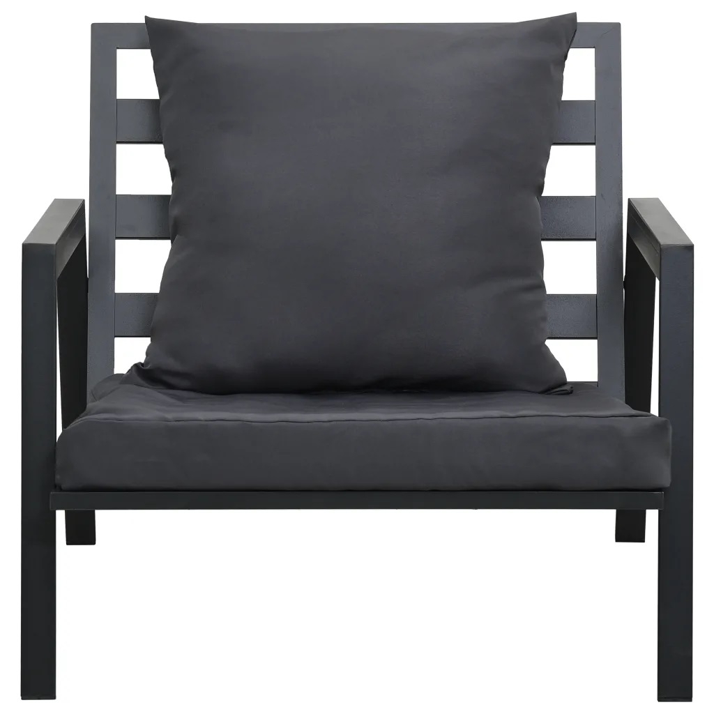 Salon de jardin urbain 5 pièces avec coussins — vue 5