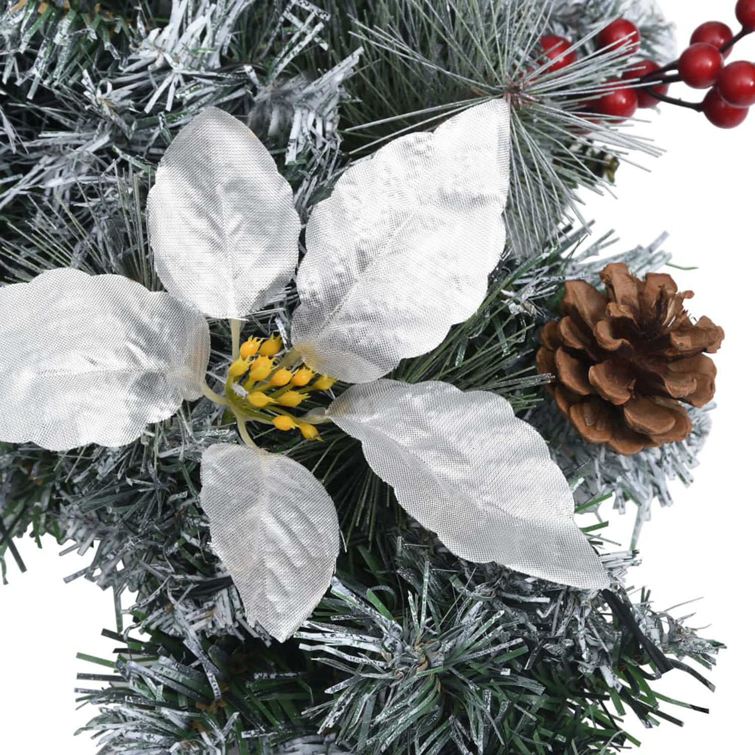 Couronne de Noël avec led — vue 3