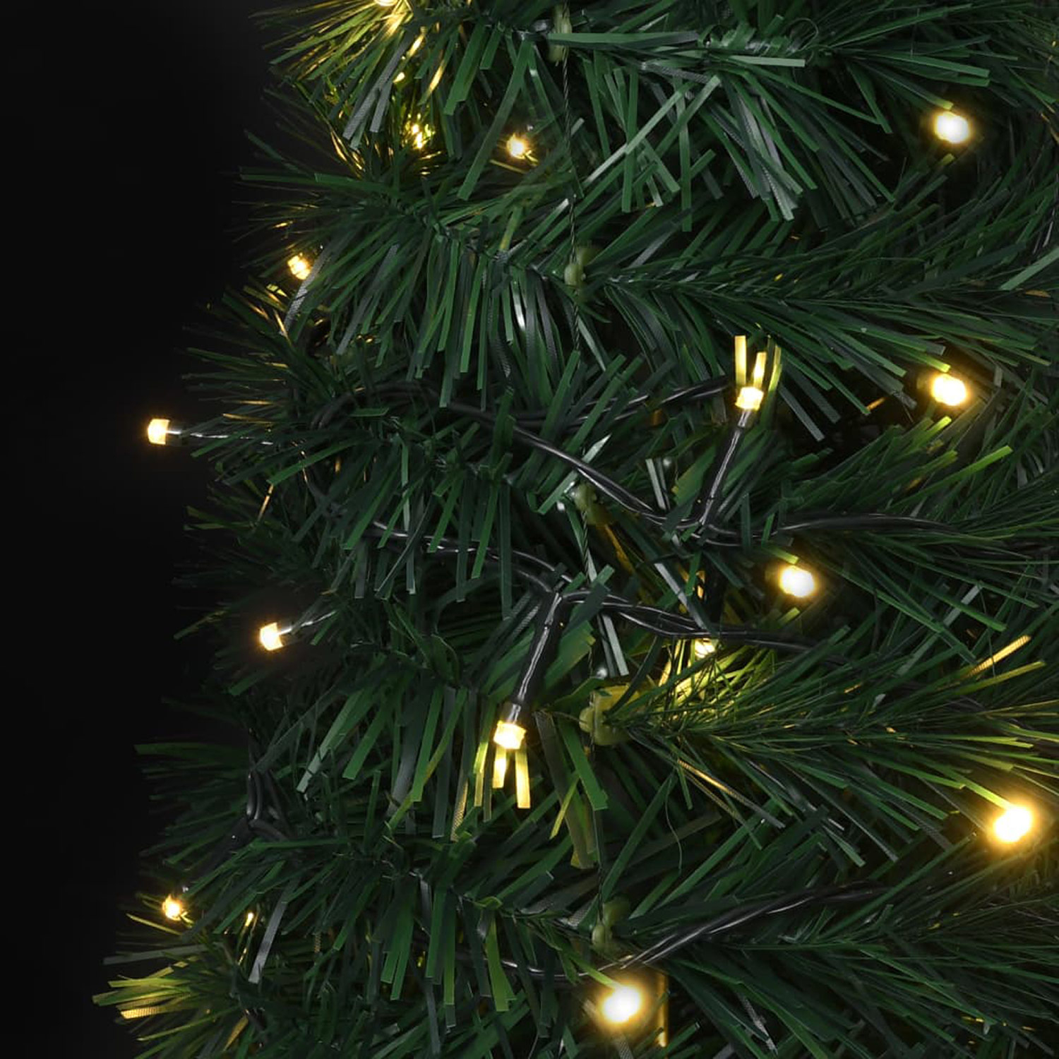 Sapin artificiel conique avec led — vue 3