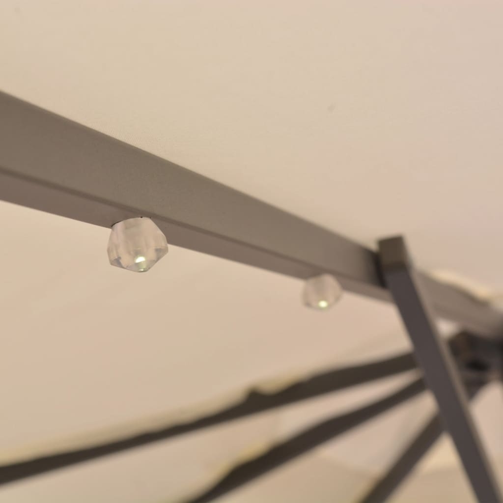 Parasol déporté Ø 300 cm avec éclairage LED — vue 4
