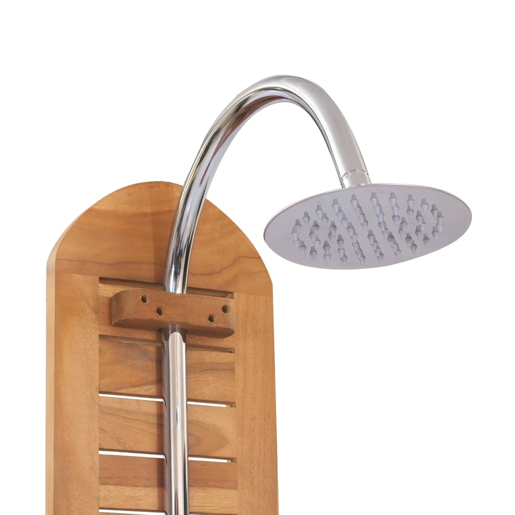 Douche de jardin en bois — vue 4