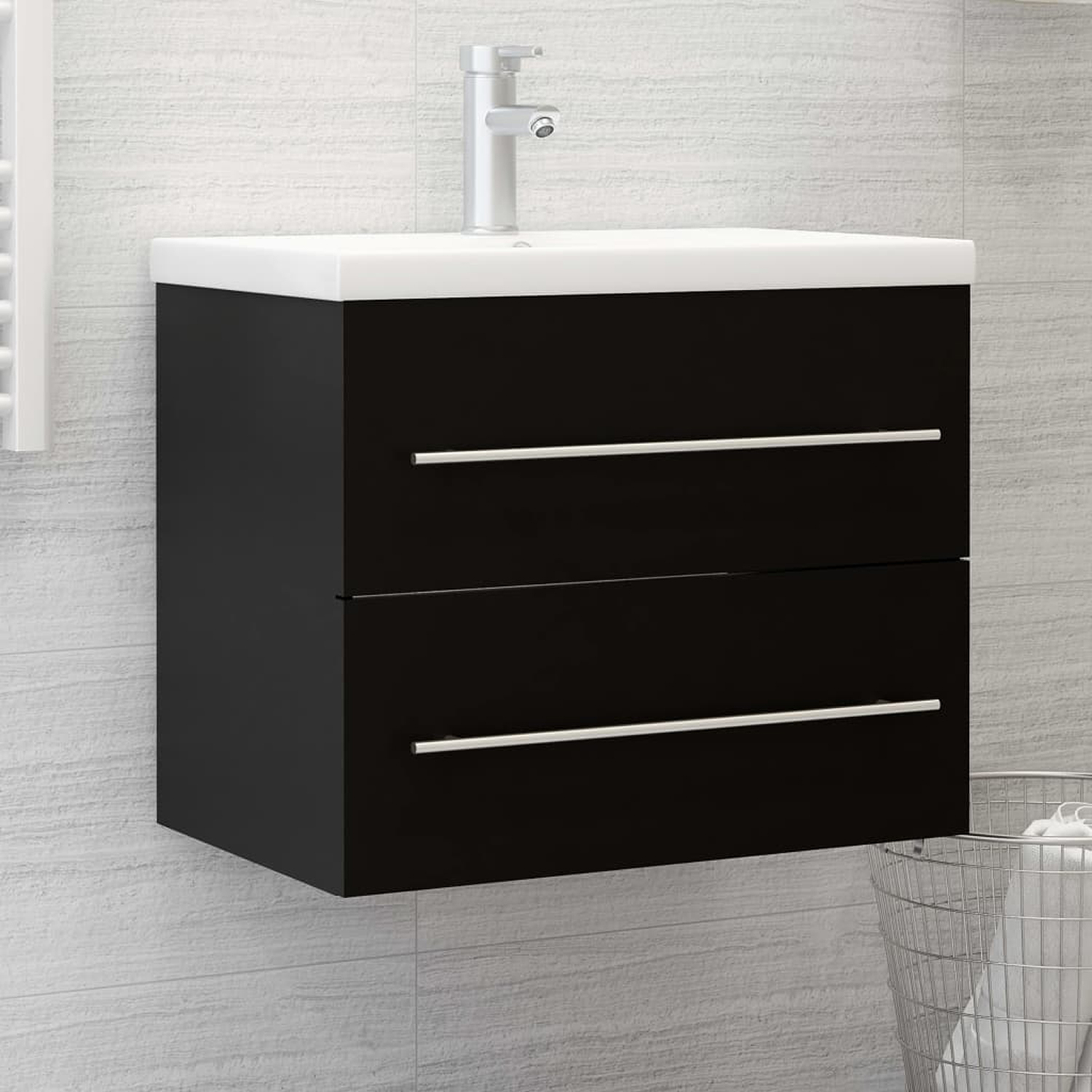 Meuble sous lavabo brillant — vue 5